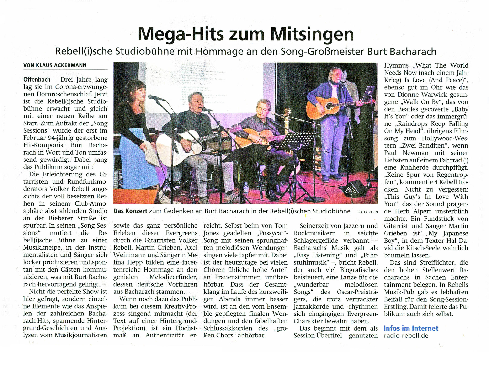 Offenbach Post 13. März 2023