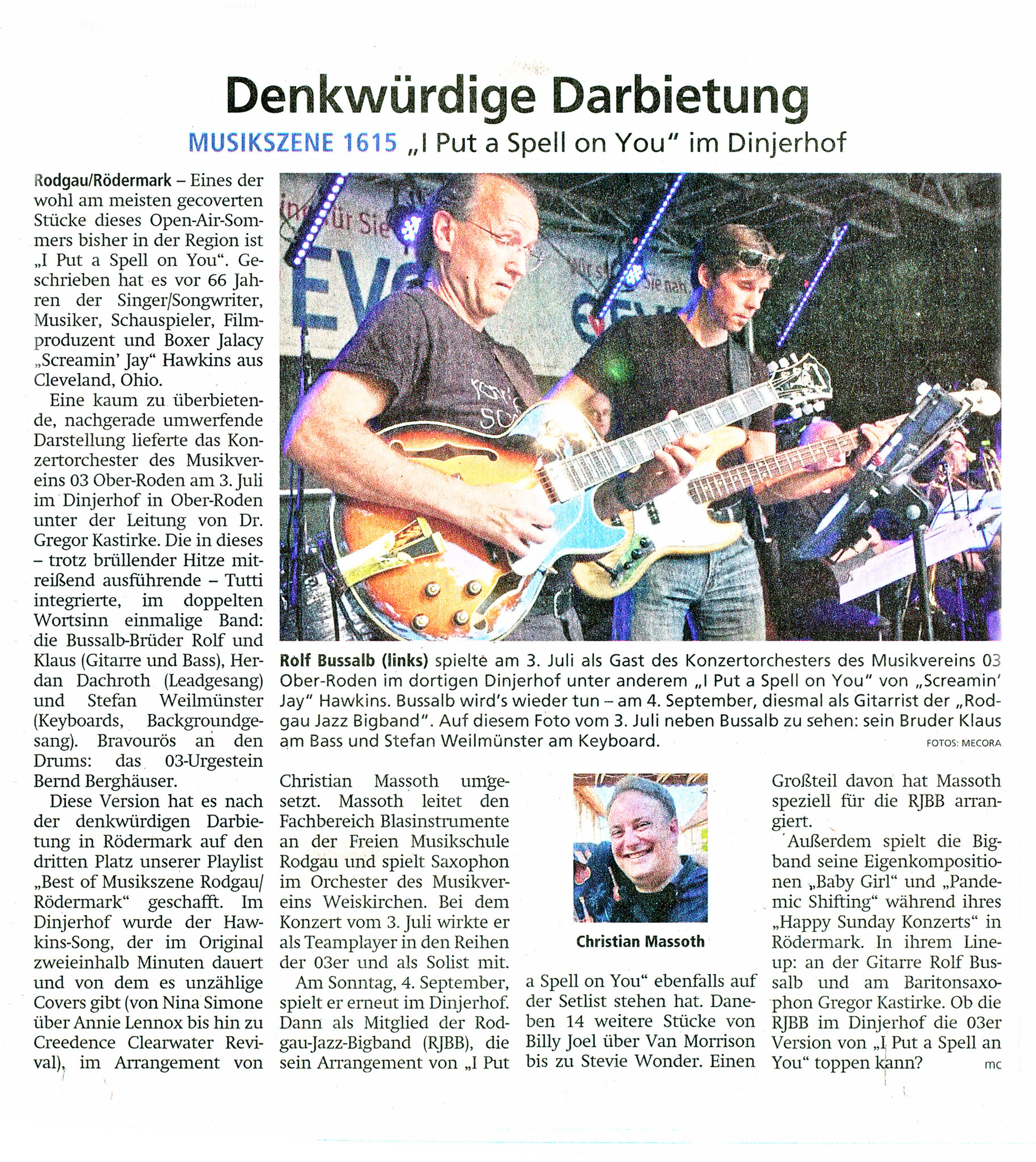 Offenbach Post, 20. August 2022