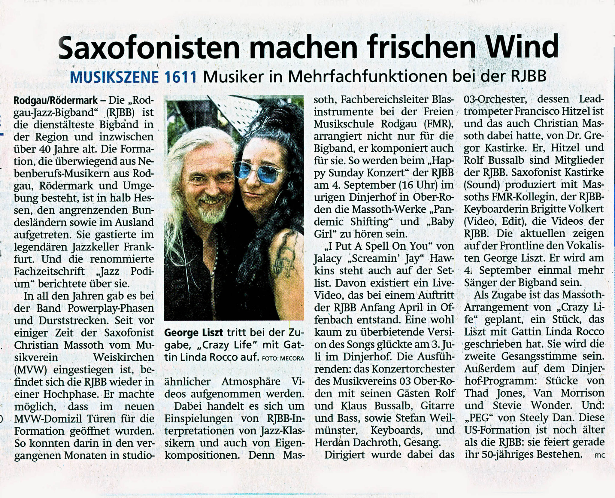 Offenbach Post, 23. Juli 2022