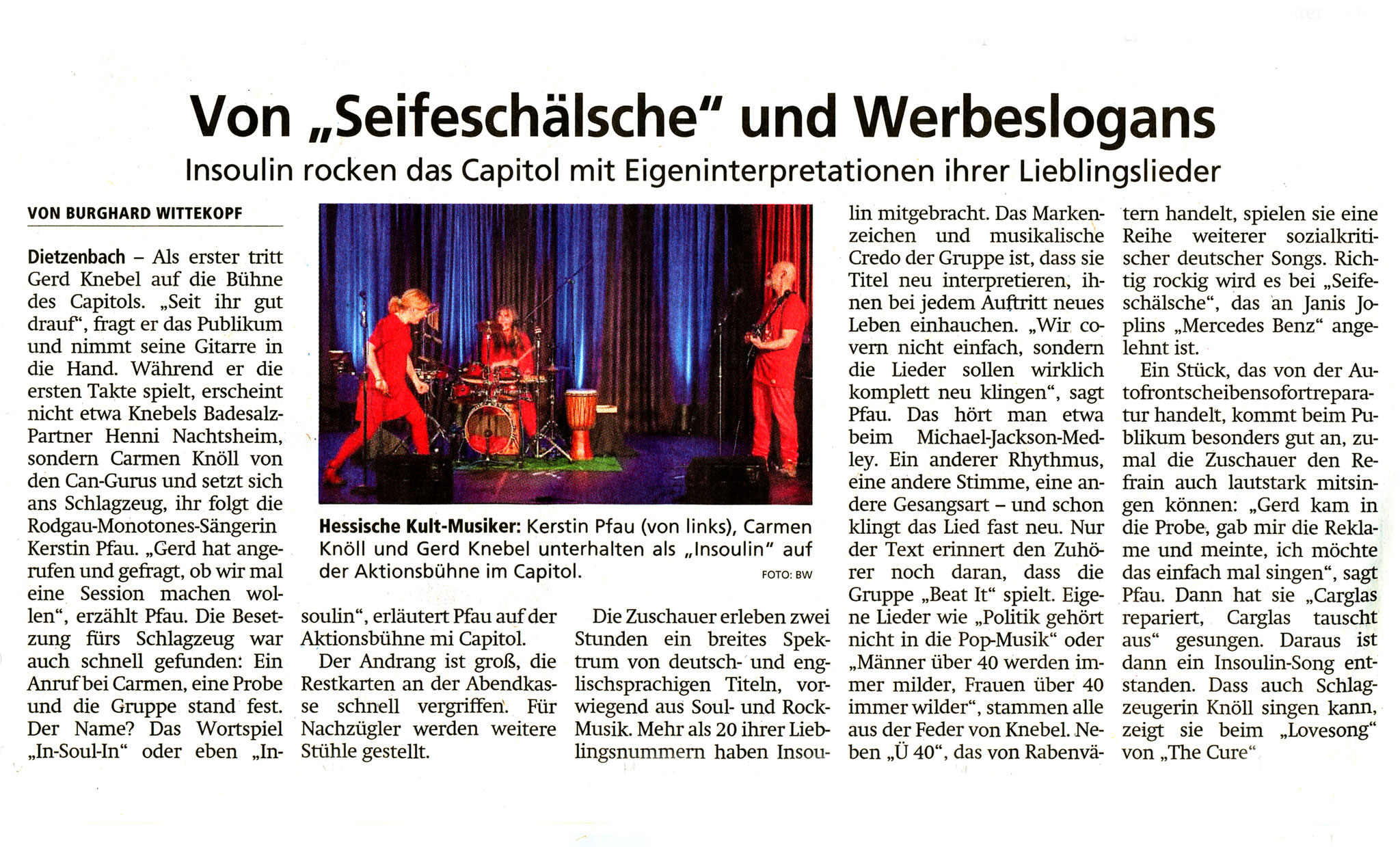 Offenbach Post, 1. April 2019
