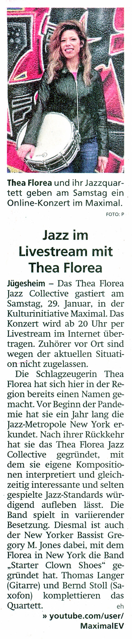 Offenbach Post, 28. Januar 2022