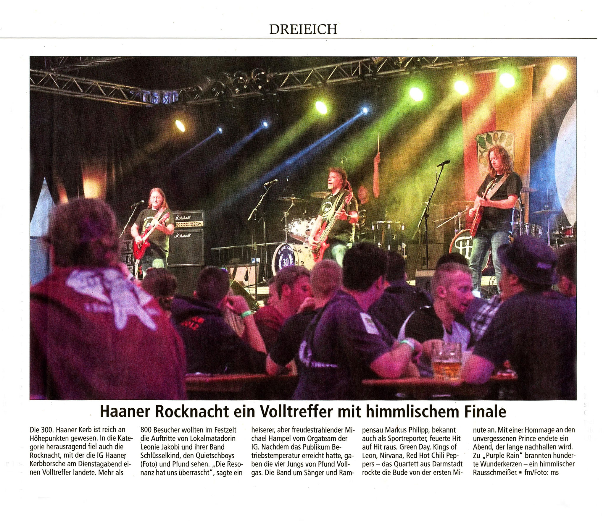Offenbach Post, 24. Mai 2018