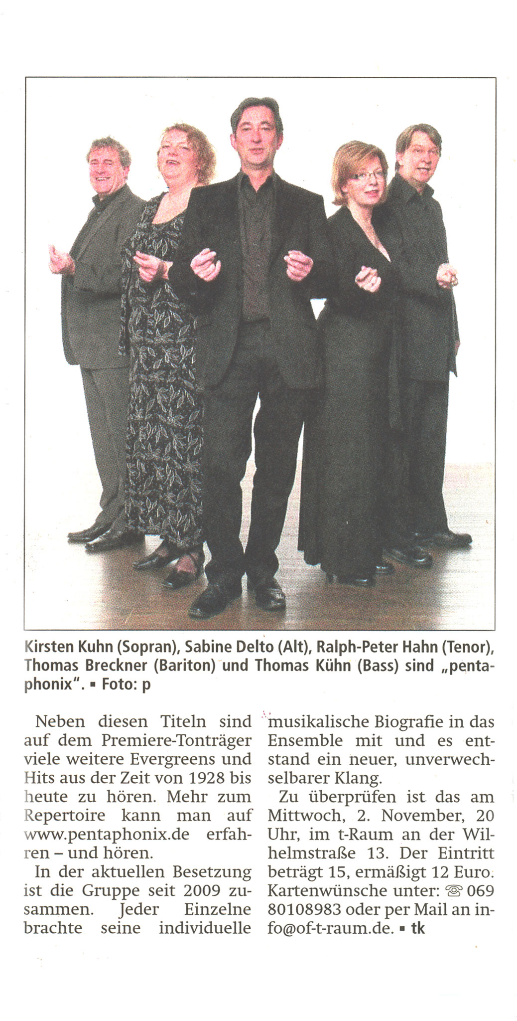 Offenbach Post, 26. Oktober 2016