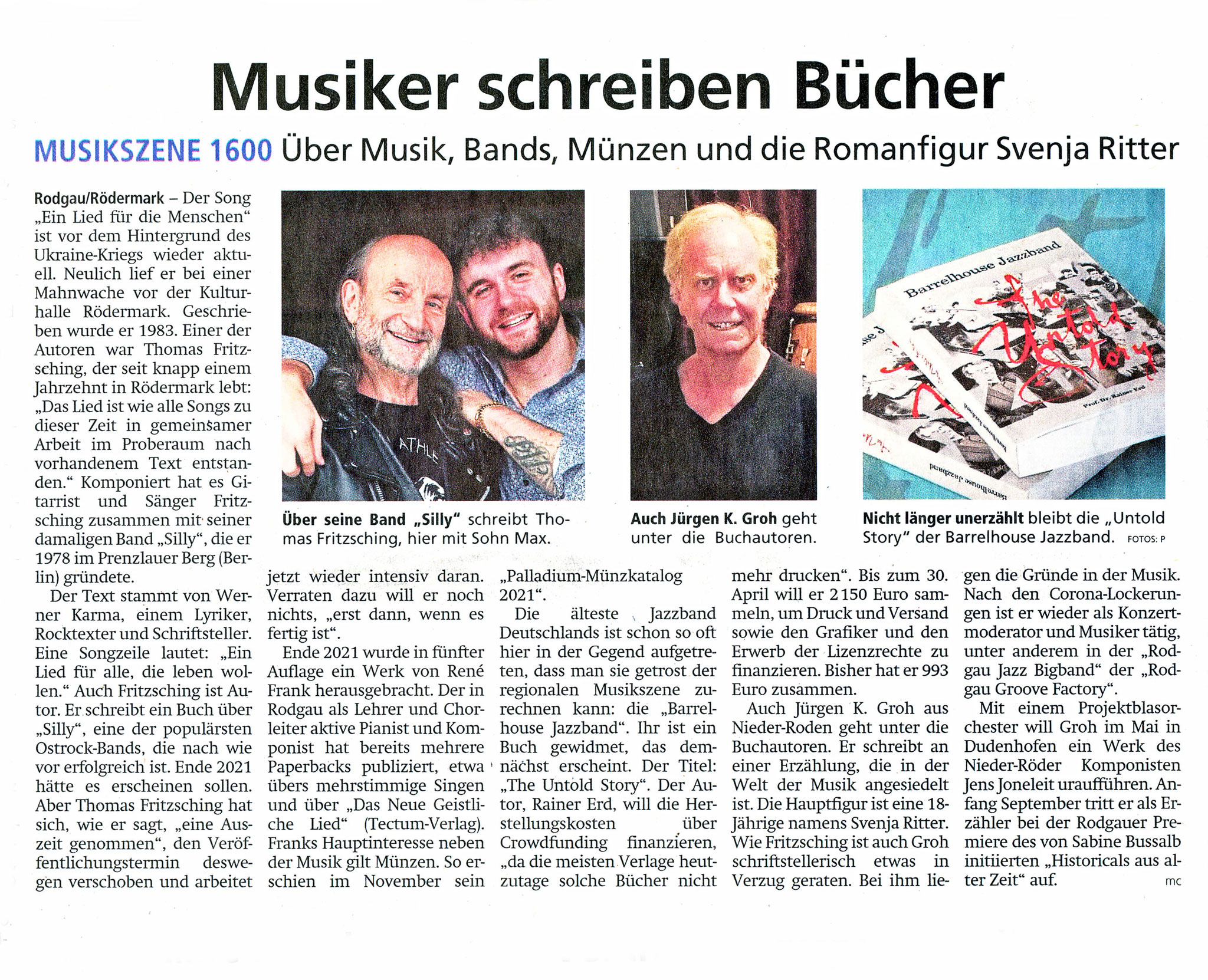 Offenbach Post, 9. April 2022