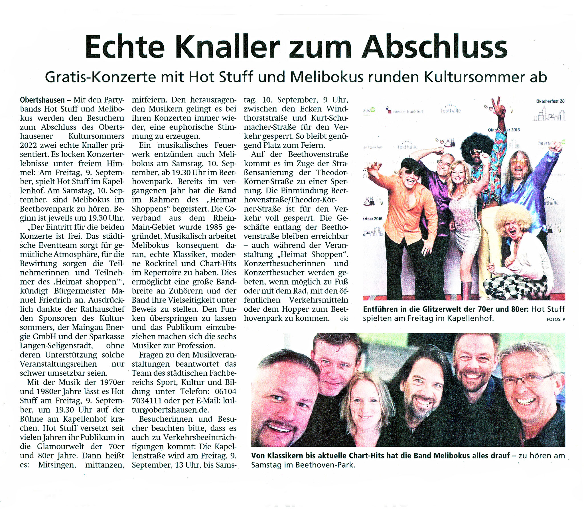 Offenbach Post, 8. September 2022