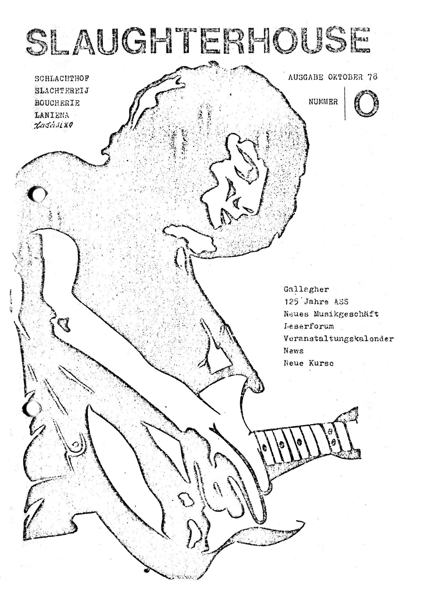 Slaughterhouse - Ausgabe 0 - Seite 1