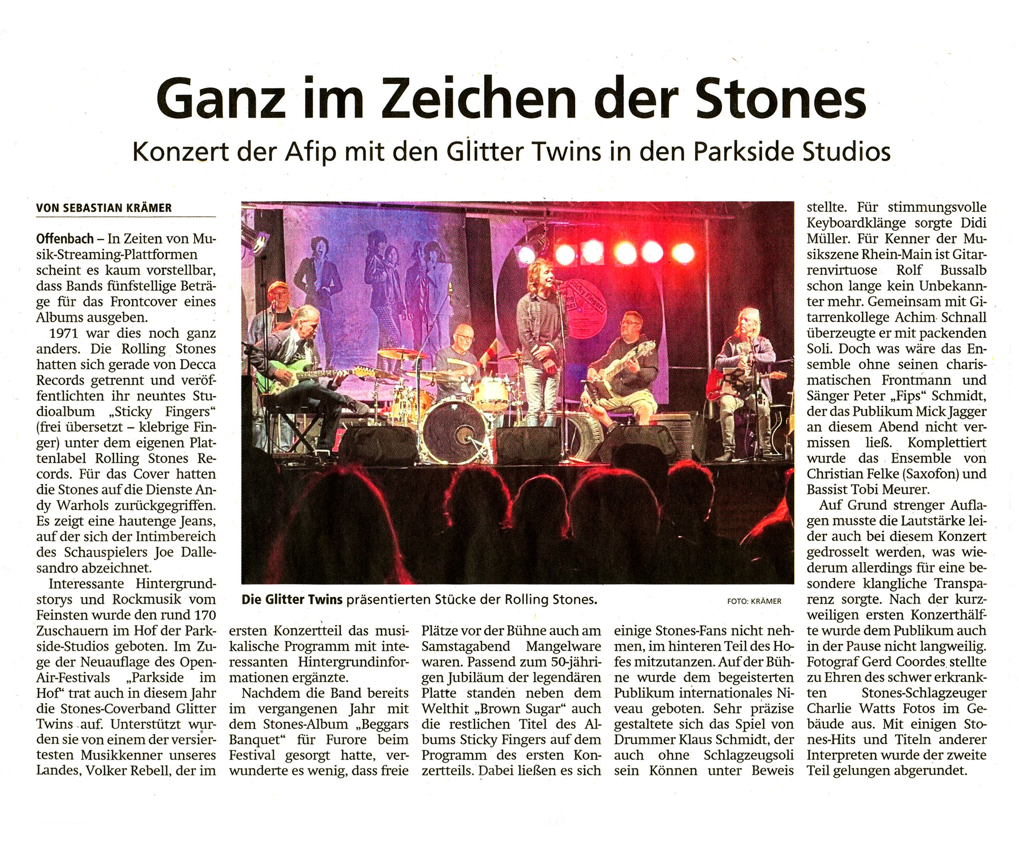 Offenbach Post, 10. August 2021