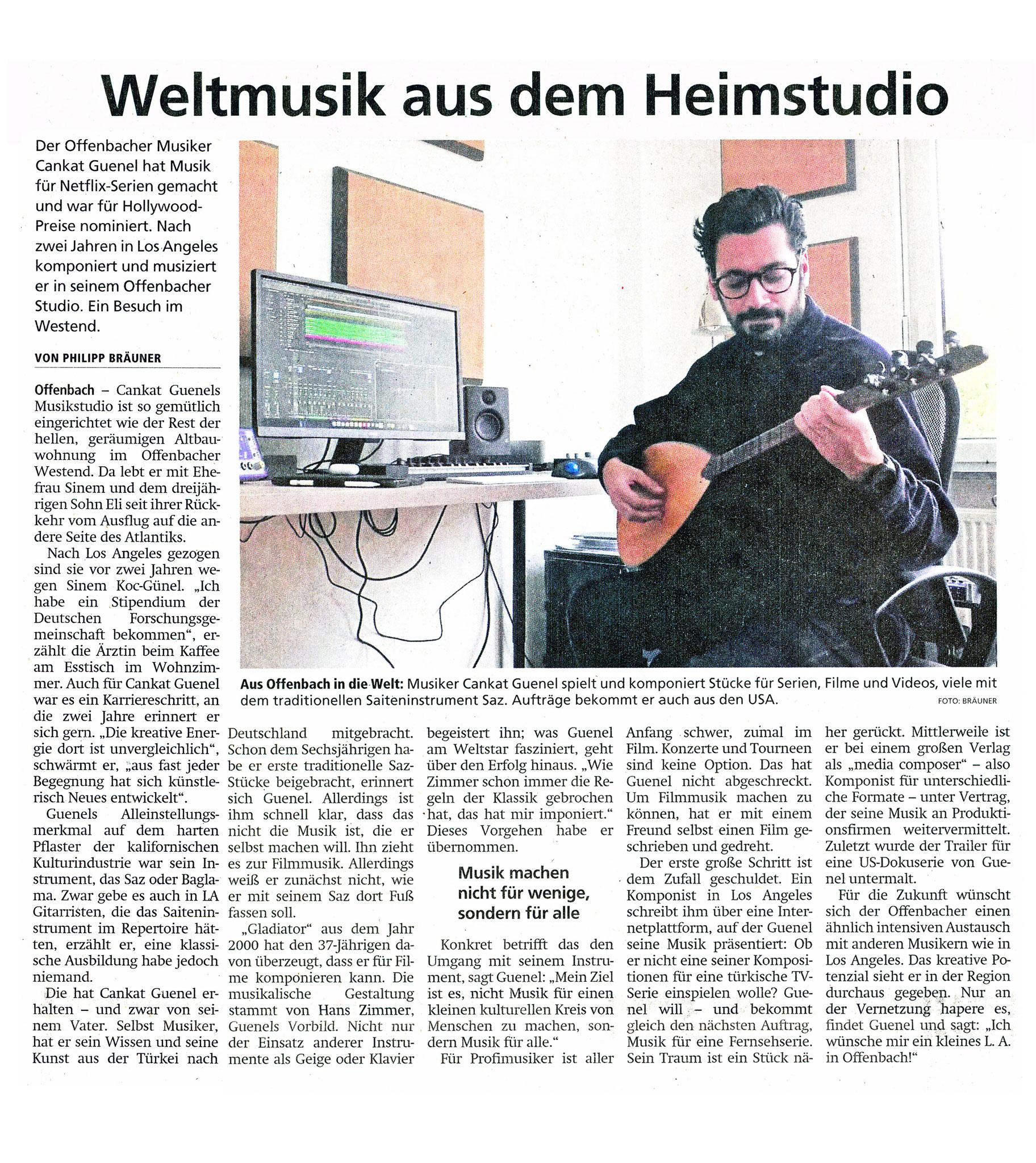 Offenbach Post, 9. Februar 2023