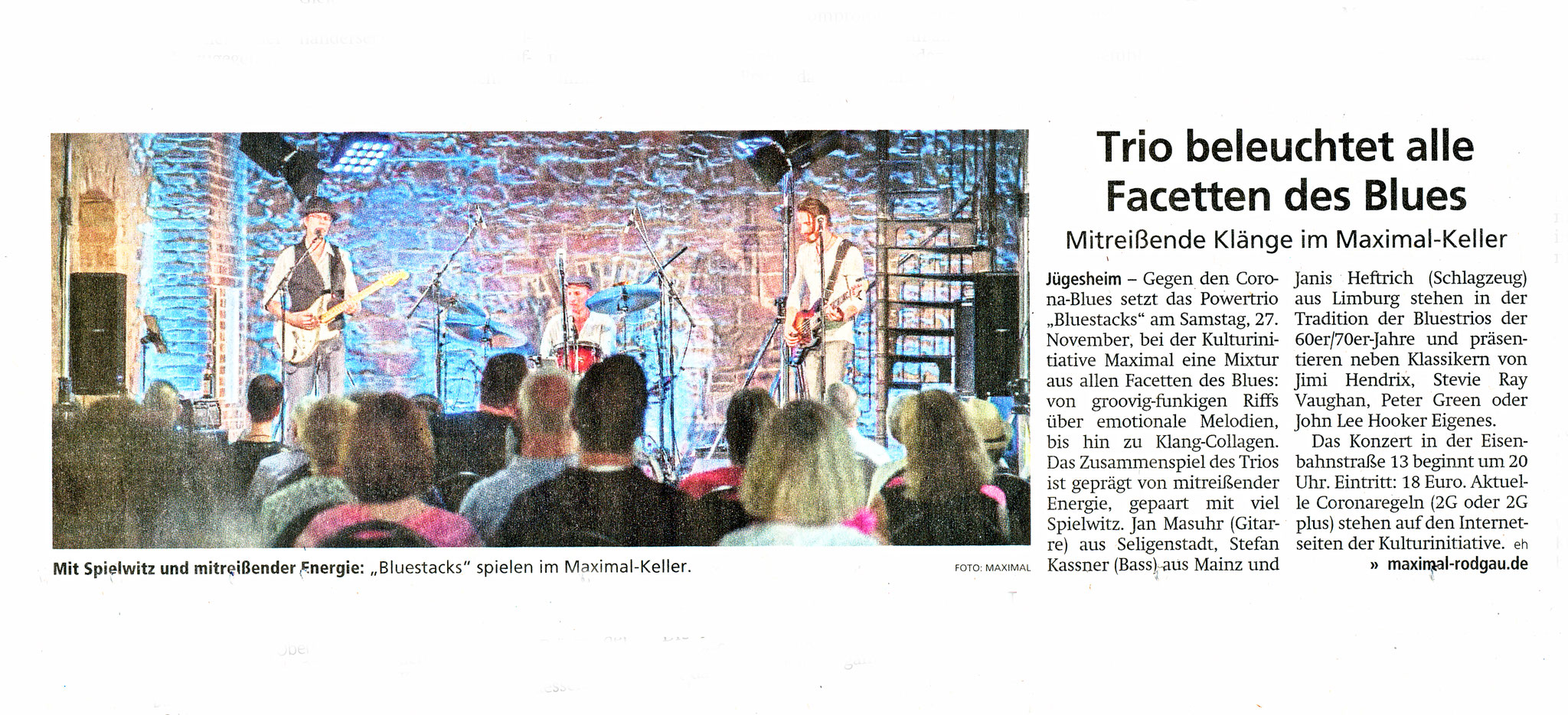 Offenbach Post, 26. November 2021
