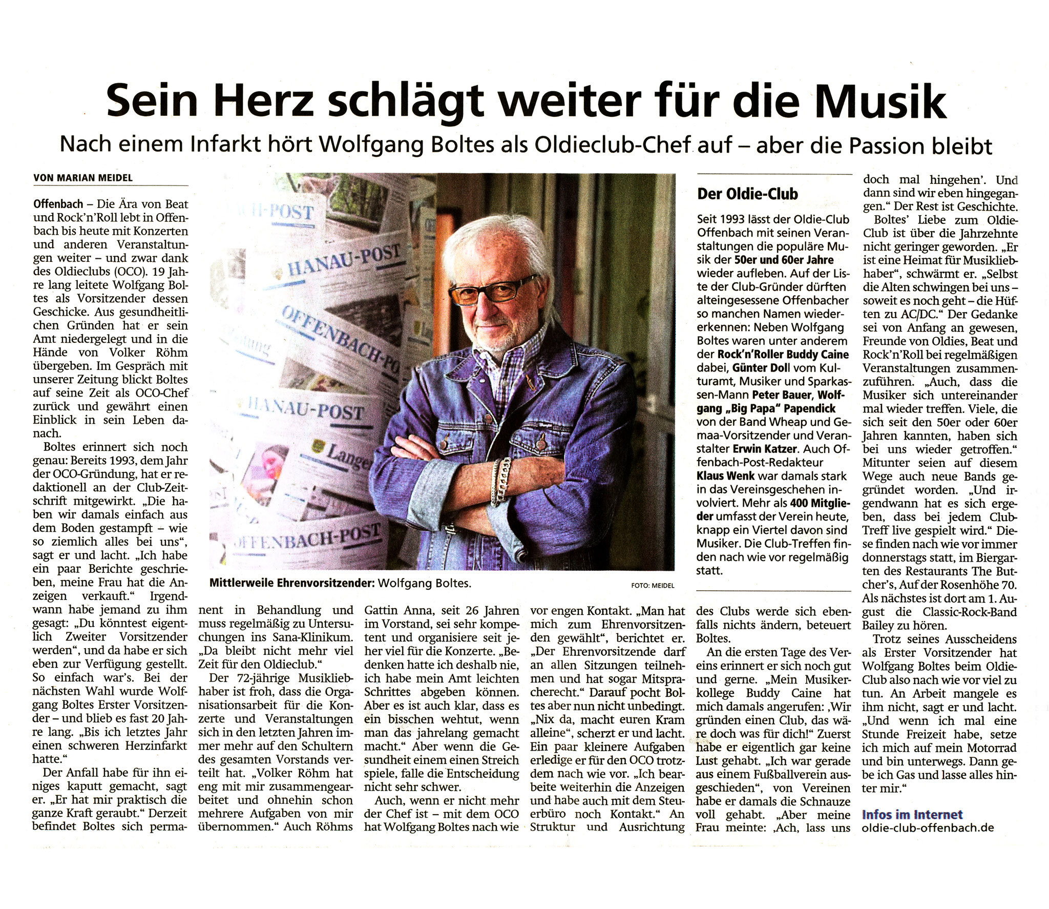 Offenbach Post, 26. Juli 2019
