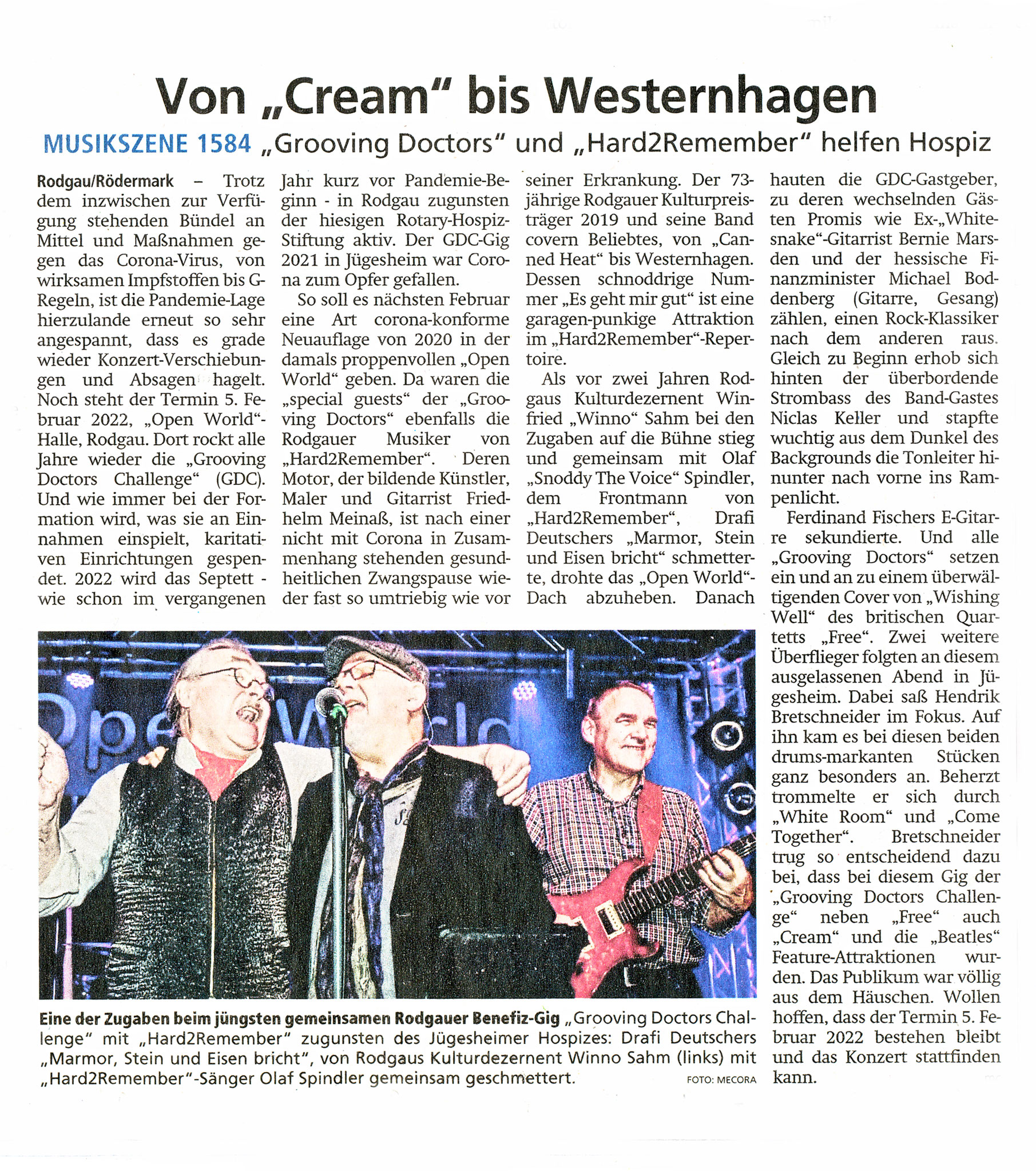 Offenbach Post, 27. November 2021