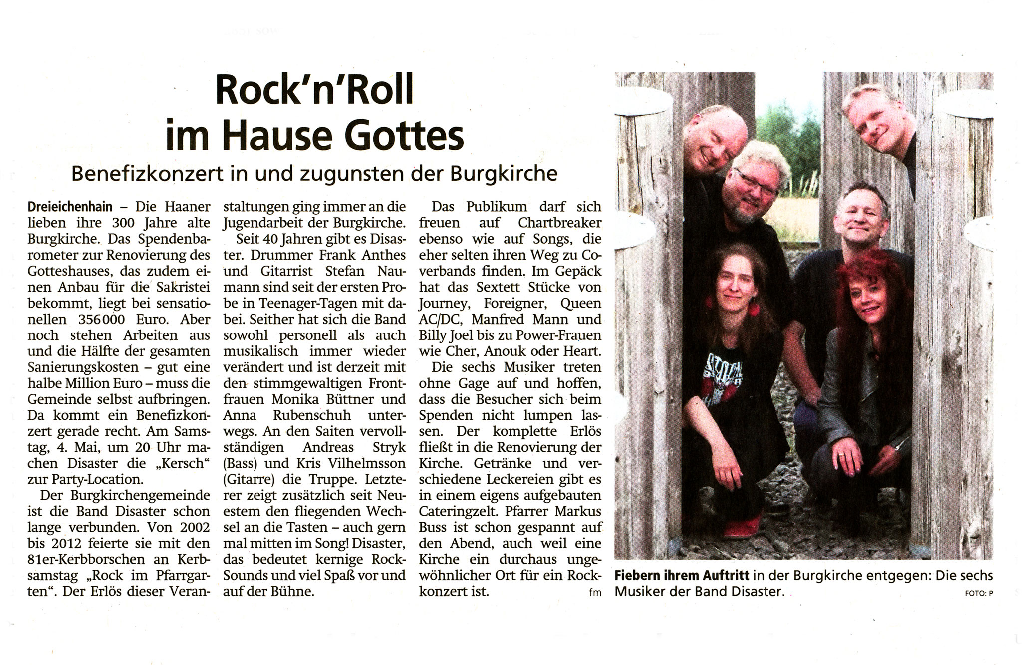Offenbach Post, 26. April 2019