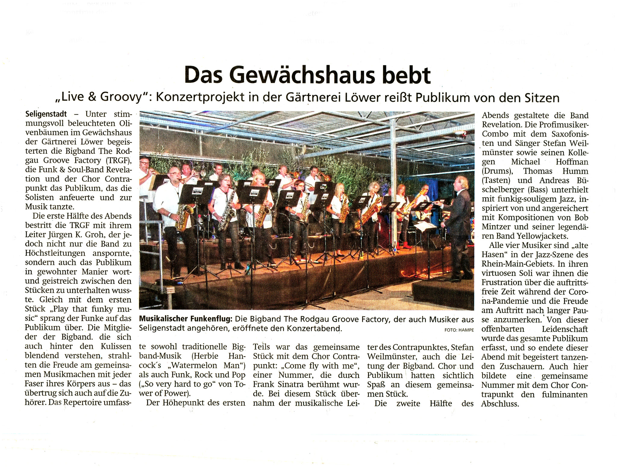 Offenbach Post, 1. Oktober 2021