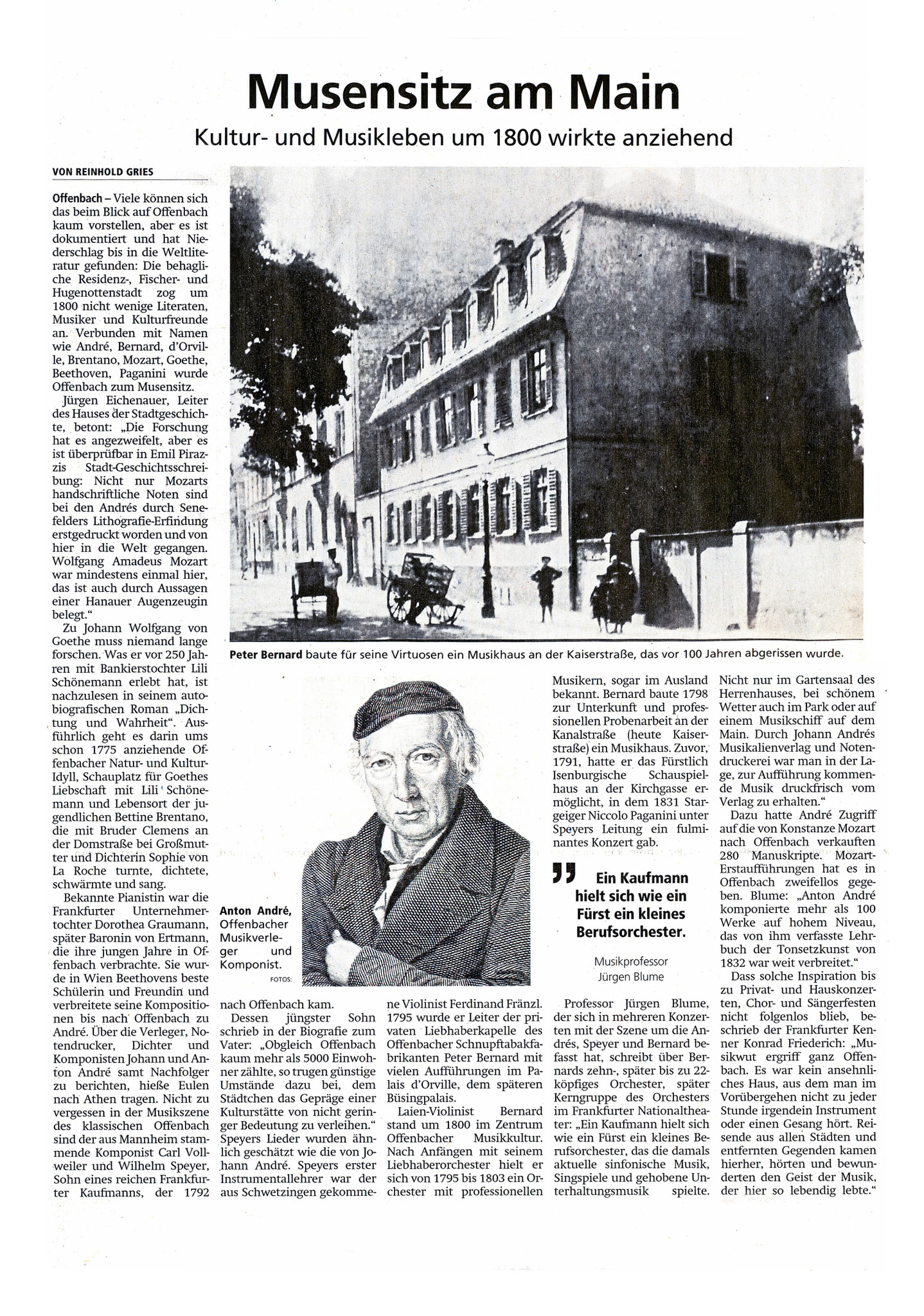 Offenbach Post, 23. Februar 2023