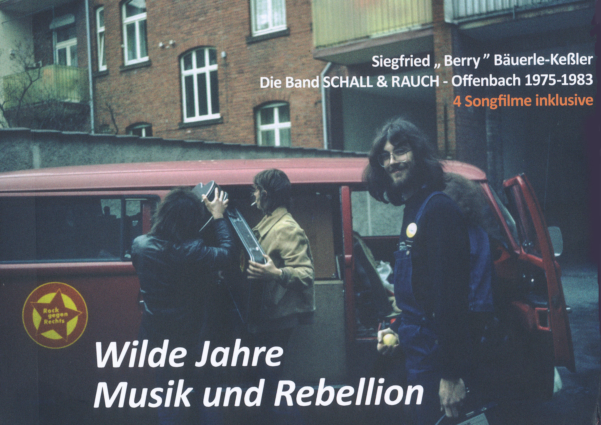 Buchcover "Wilde Jahre - Musik und Rebellion"