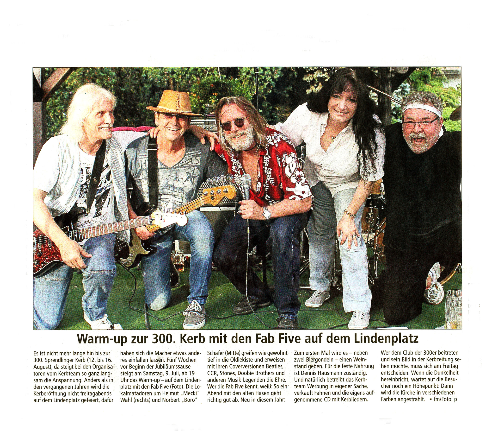 Offenbach Post, 5. Juli 2016