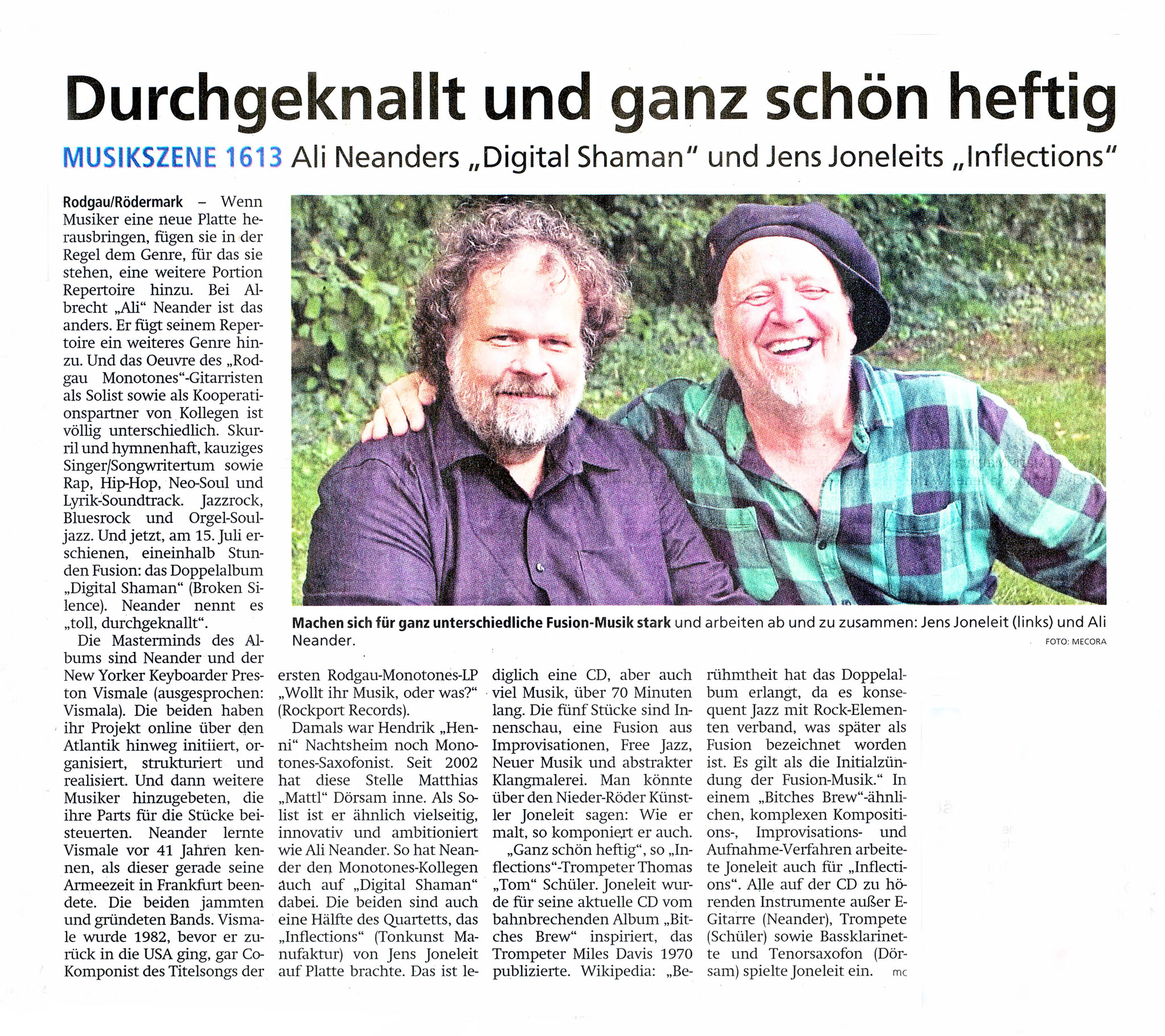 Offenbach Post, 6. August 2022
