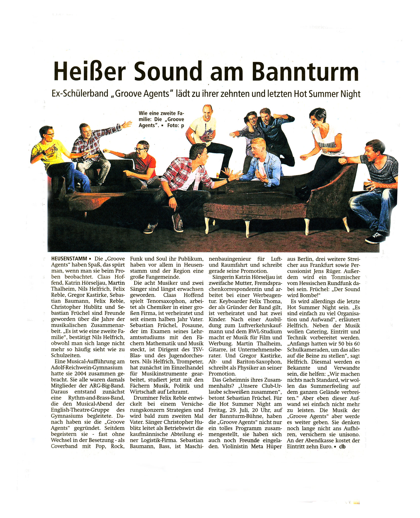 Offenbach Post, 23. Juli 2016