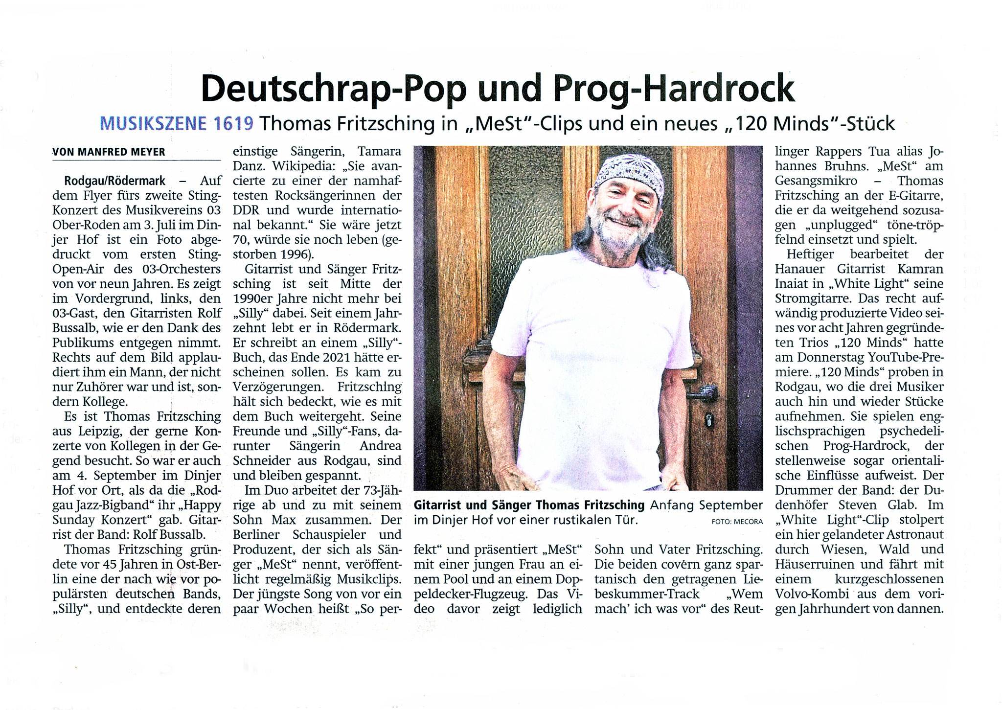 Offenbach Post, 17. September 2022