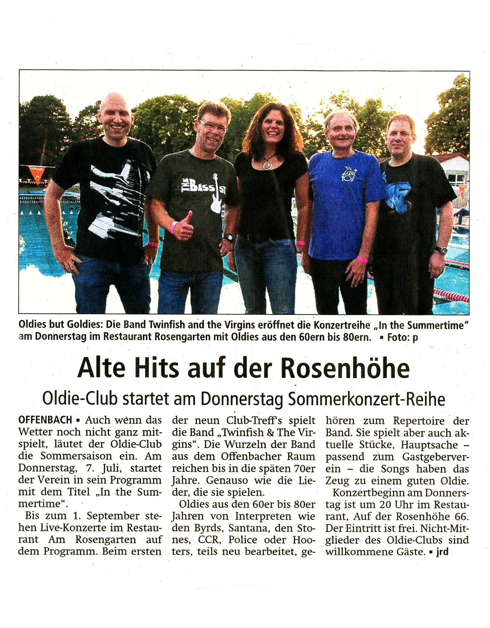 Offenbach Post, 5. Juli 2016
