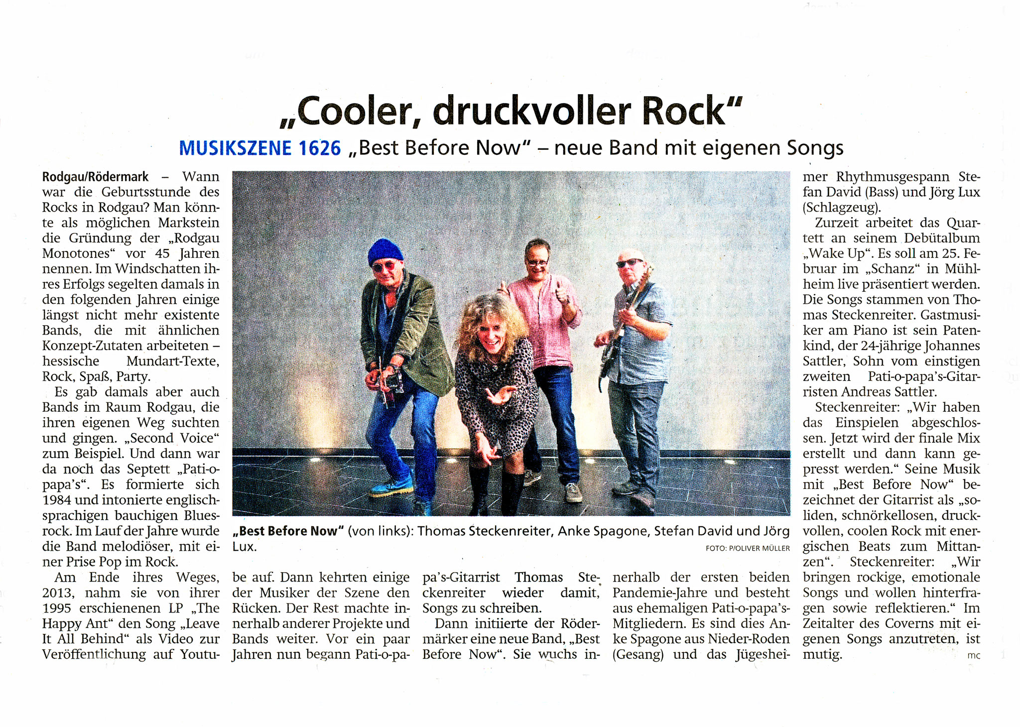 Offenbach Post, 12. November 2022