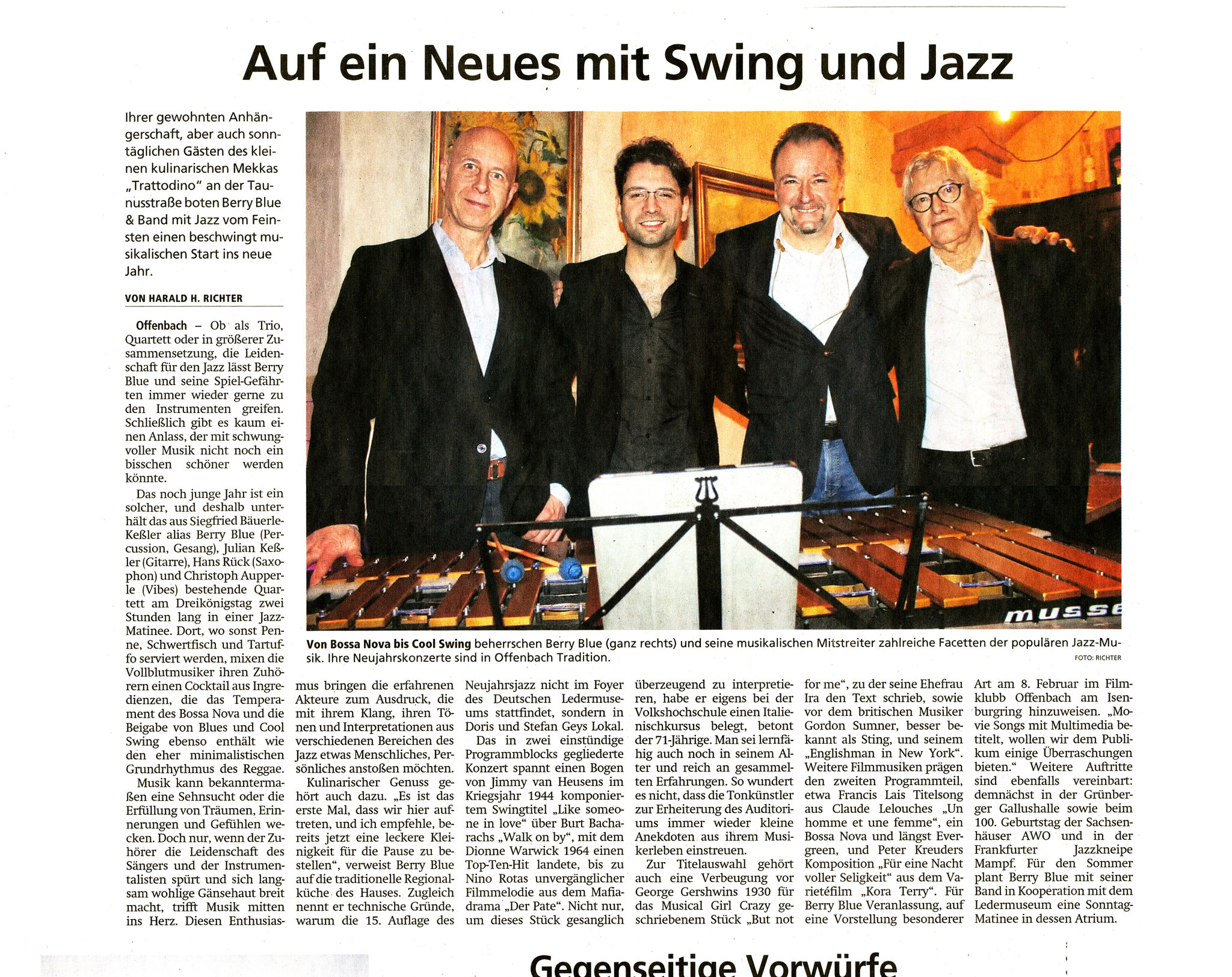 Offenbach Post, Januar 2019