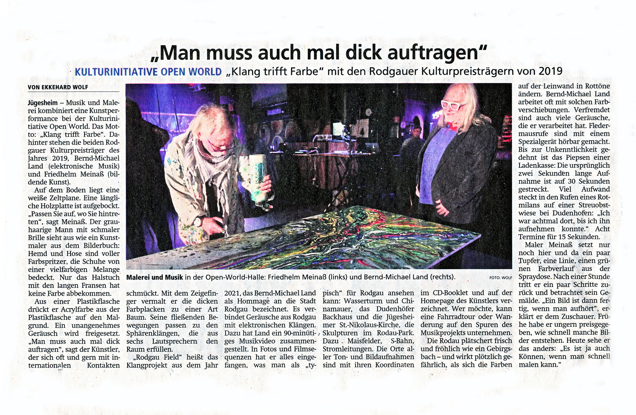 Offenbach Post, 16. Februar 2023