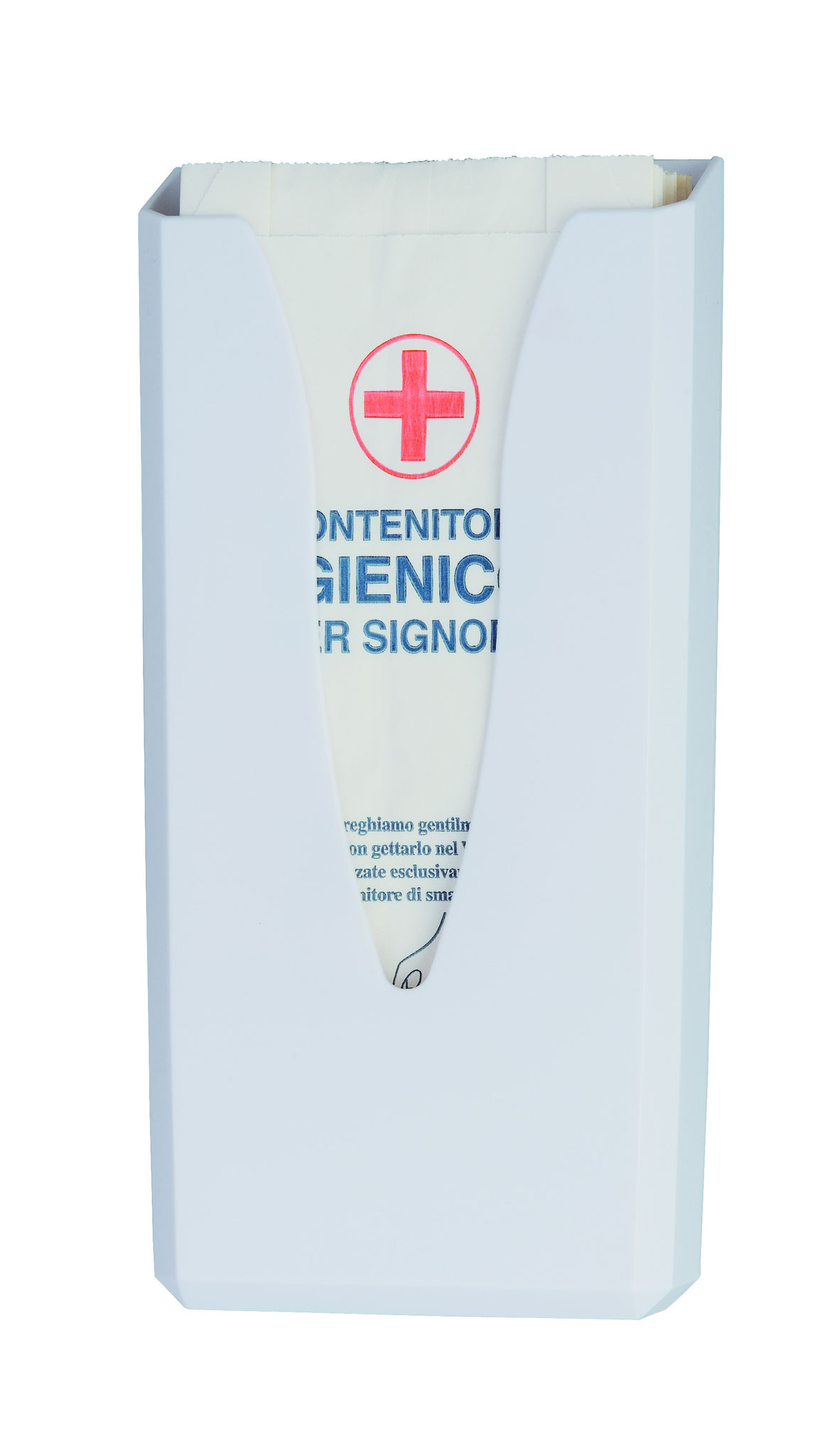 DISPENSER SACCHETTI IGIENICI CARTA