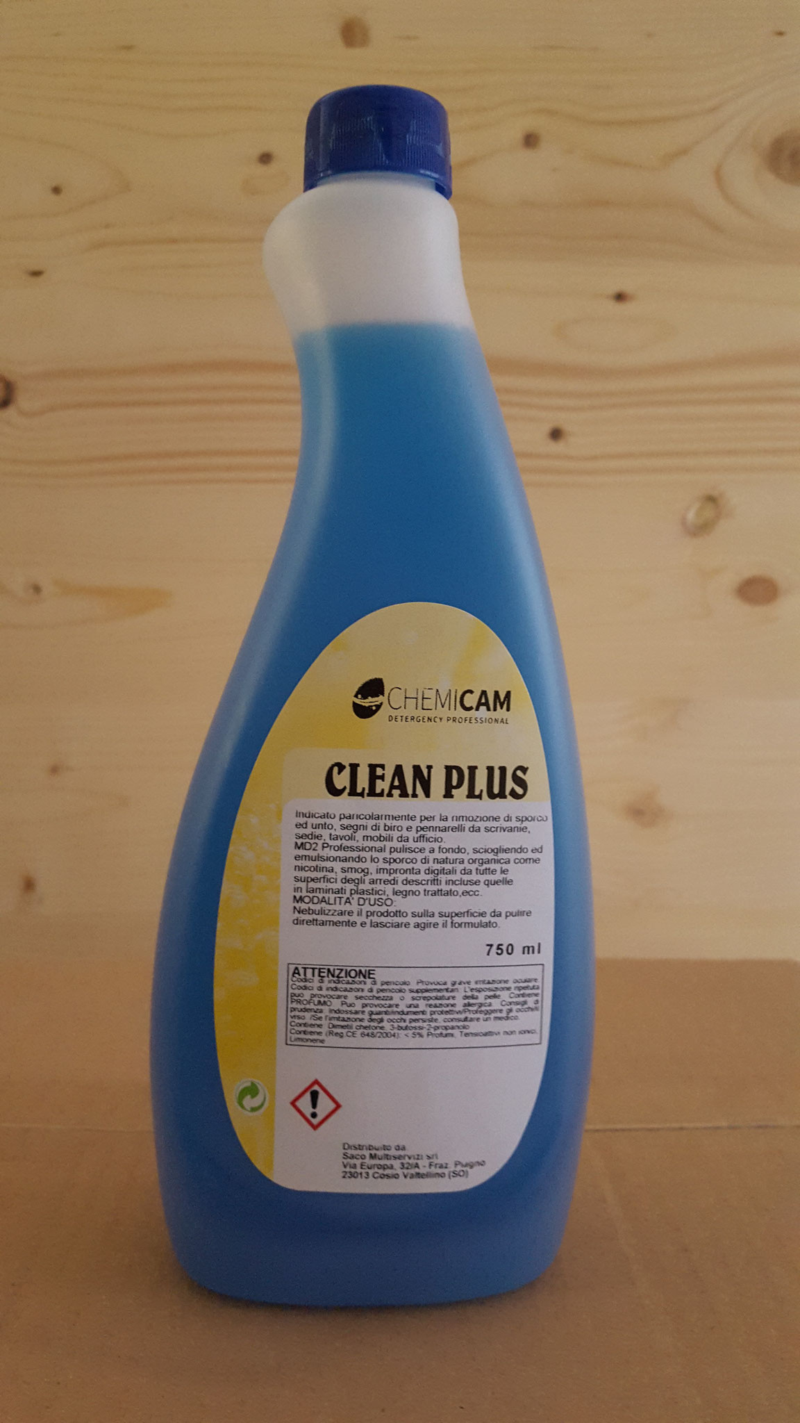 CLEAN PLUS - Detergente per pulizia di sporchi grassi e sintetici
