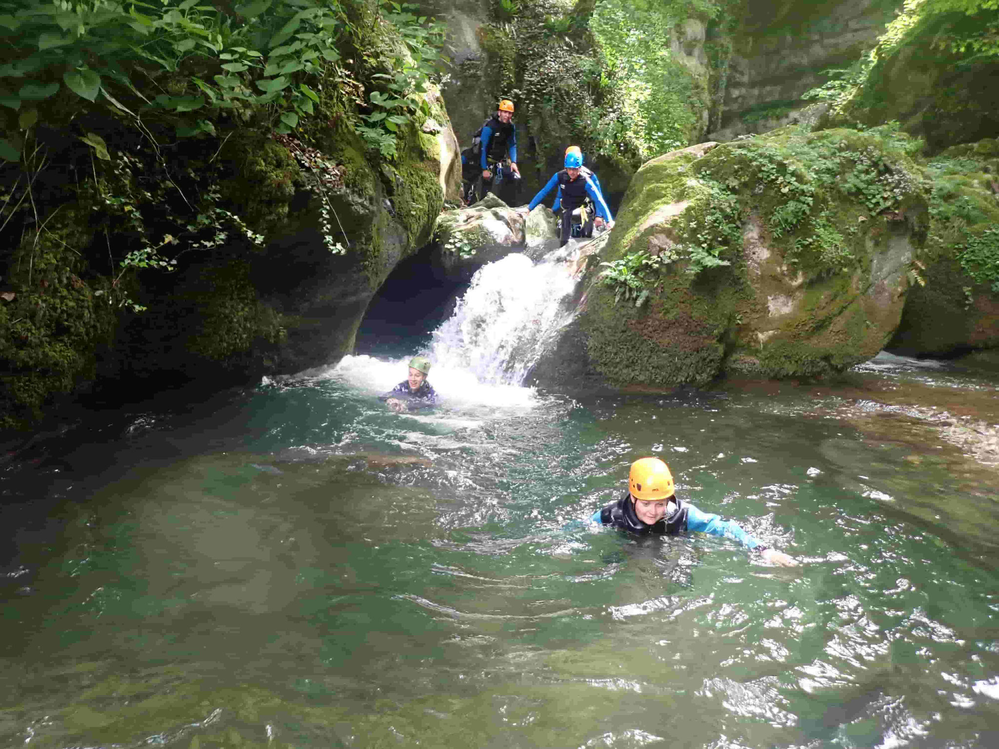 ambiance bucolique dans les canyons du Vercors