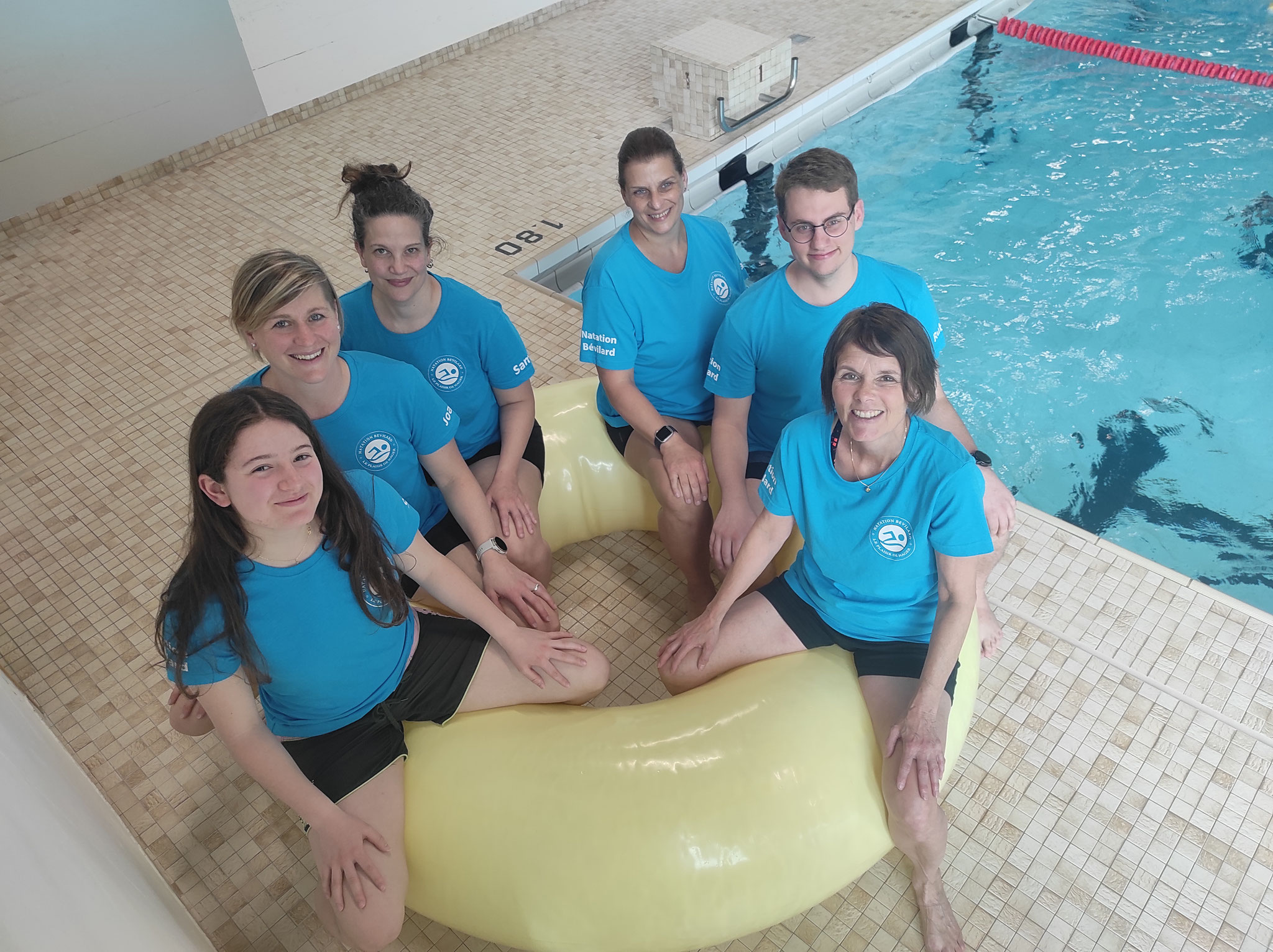 Sarah, Joanne, Samira, Emmanuelle, Rubén, Györgyi