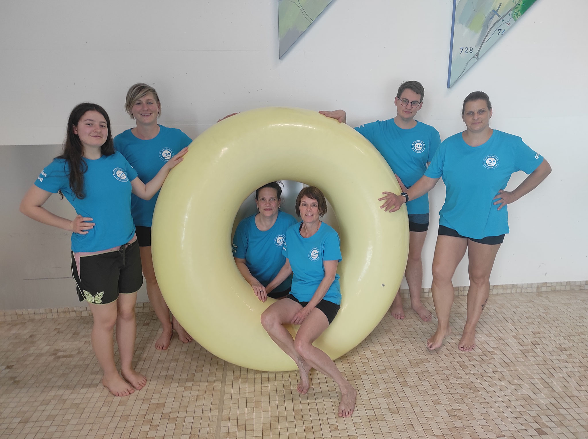 Sarah, Joanne, Samira, Györgyi, Rubén, Emmanuelle