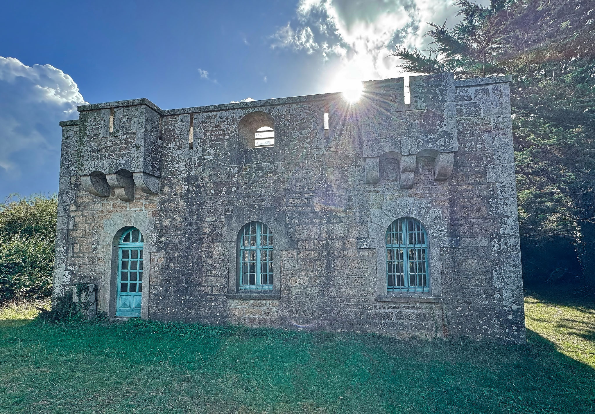 Île Tristan, Douarnenez, alte Festung