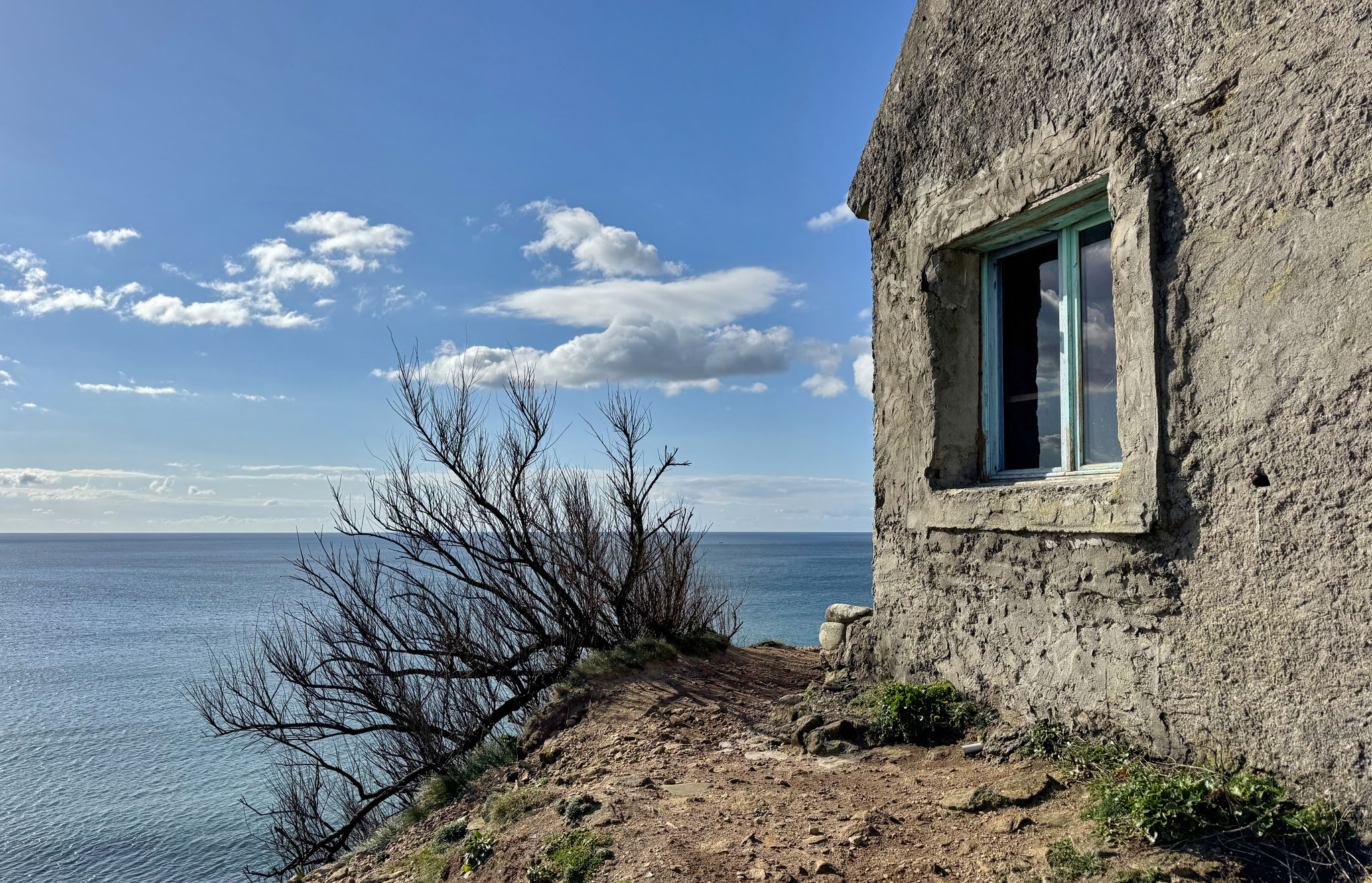 Das kleine Haus an der Pointe de Mutons, Wanderung Plogoff, GR34
