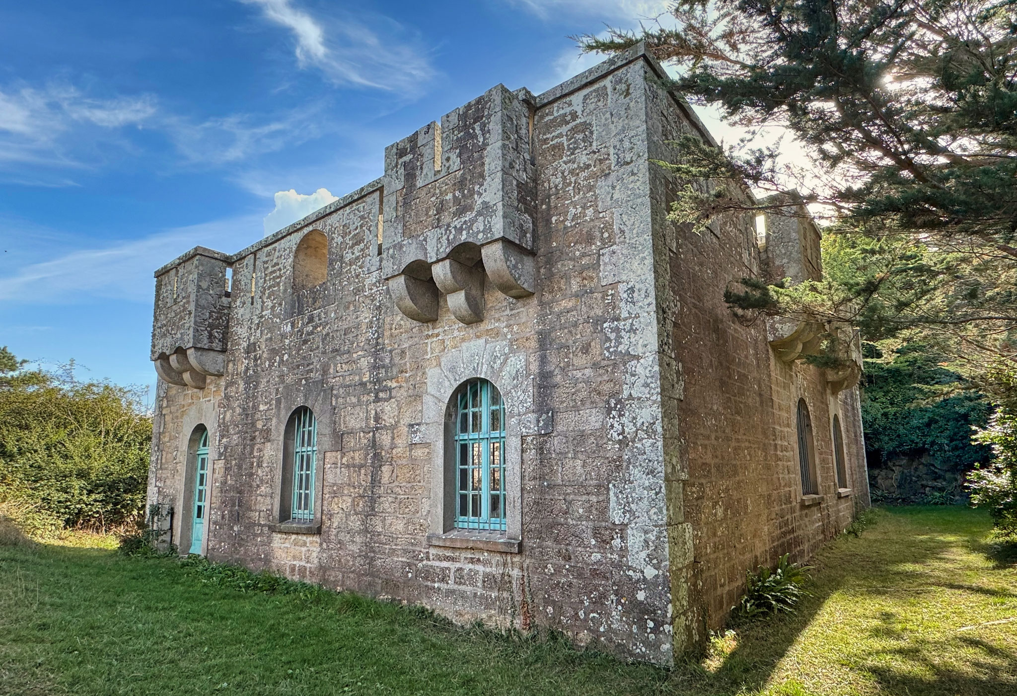 Île Tristan, Douarnenez, alte Festung