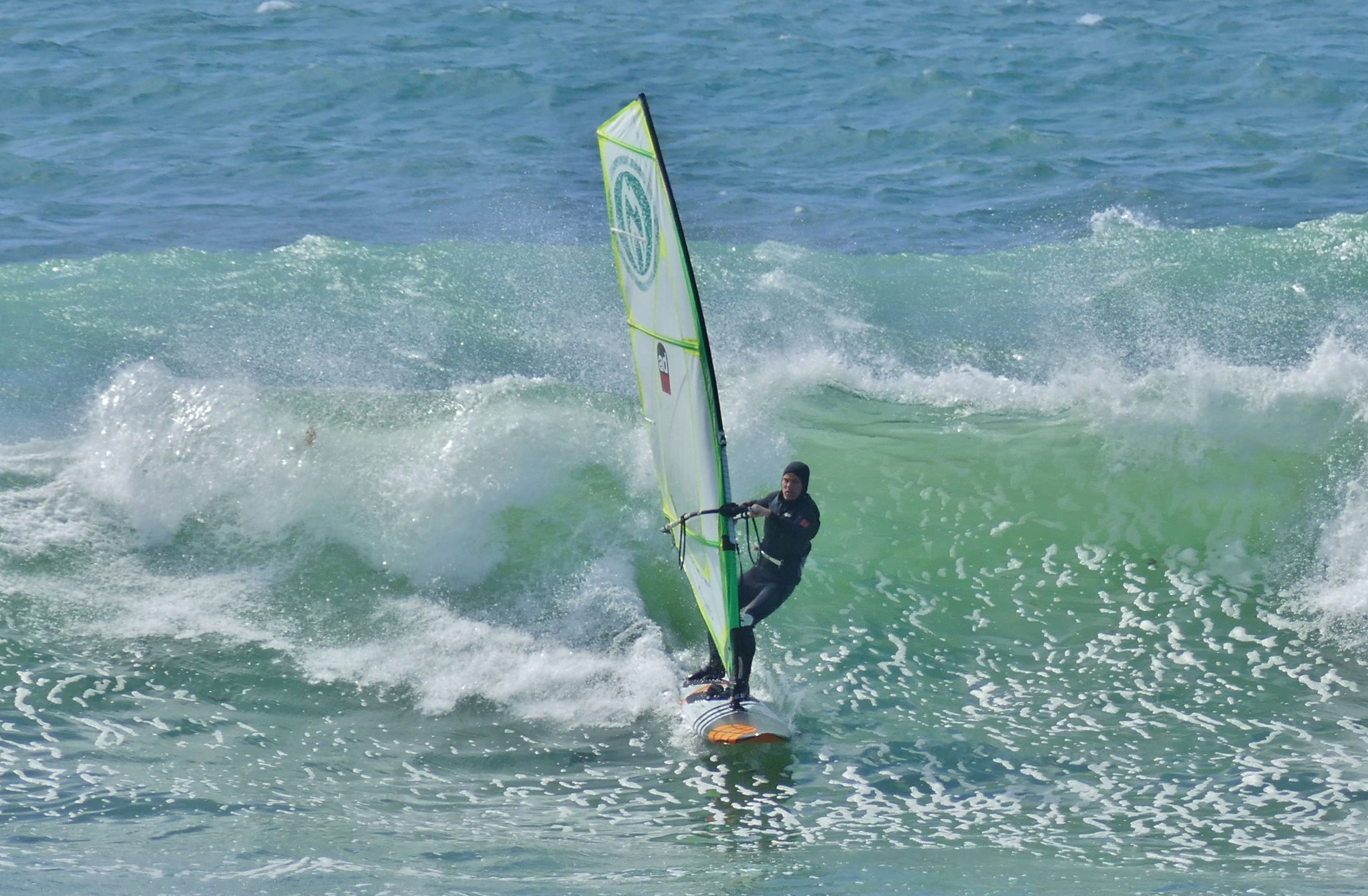 Surfen am Cap Sizun, Surfspots, Bucht von Audierne, Surfen direkt vor dem Ferienhaus