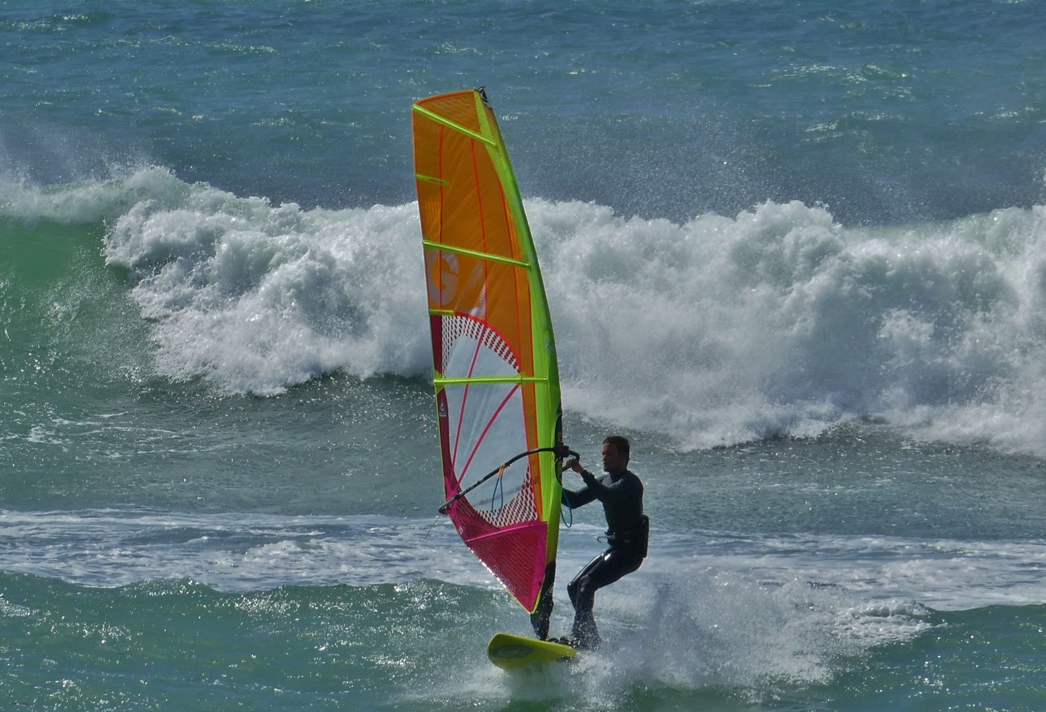 Surfen am Cap Sizun, Surfspots, Bucht von Audierne, Surfen direkt vor dem Ferienhaus