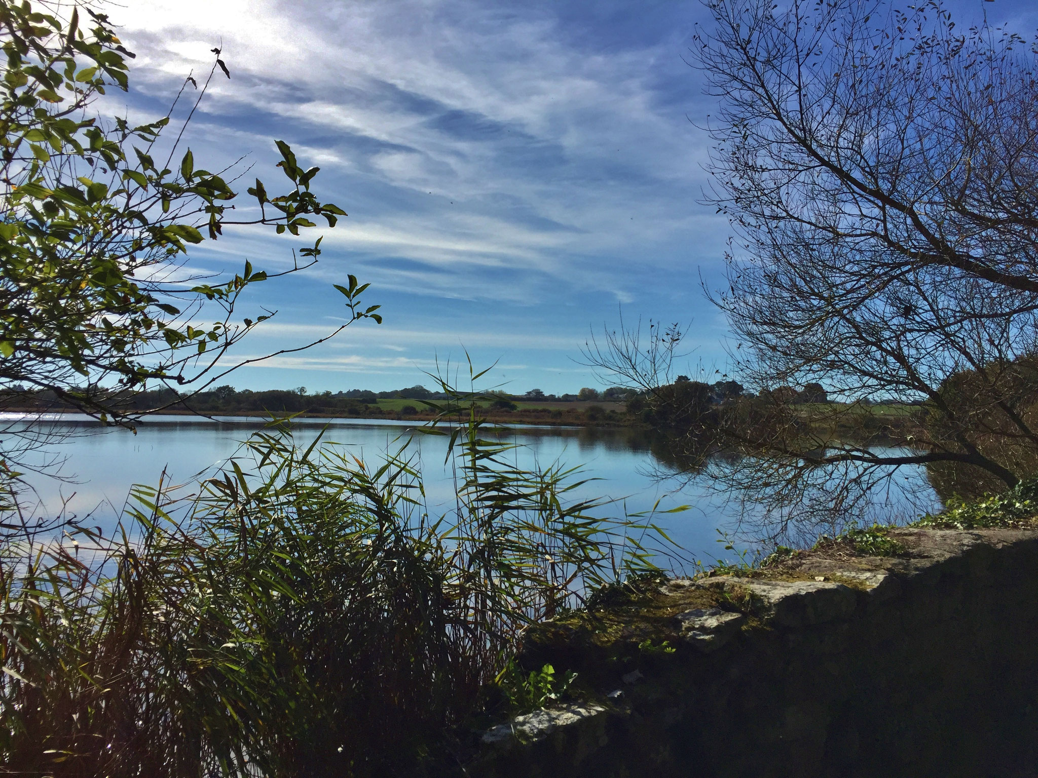 Plouhinec Etang de Poulgouidou, Spaziergang, Erhohlung