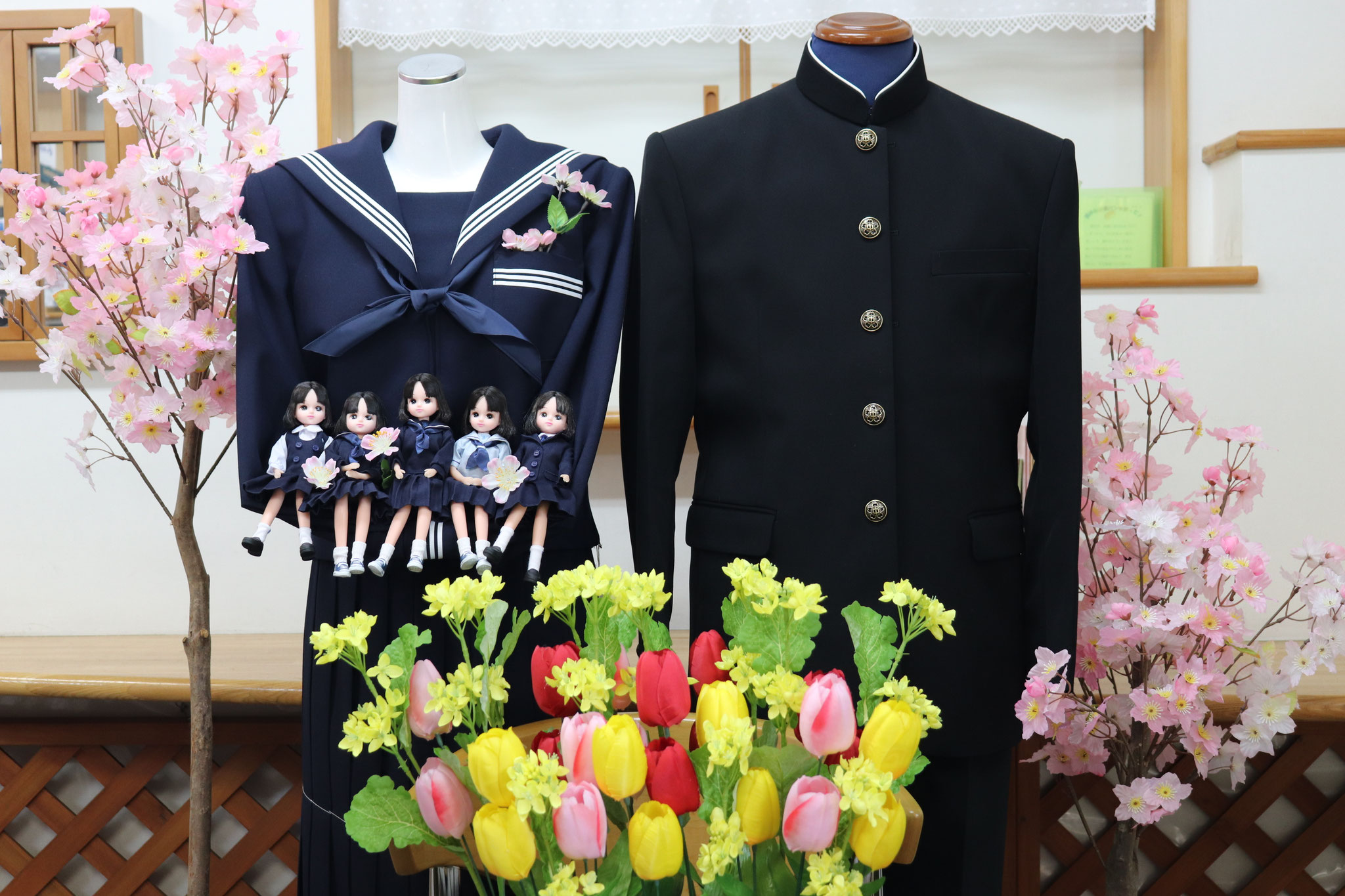 網干中学校　冬制服