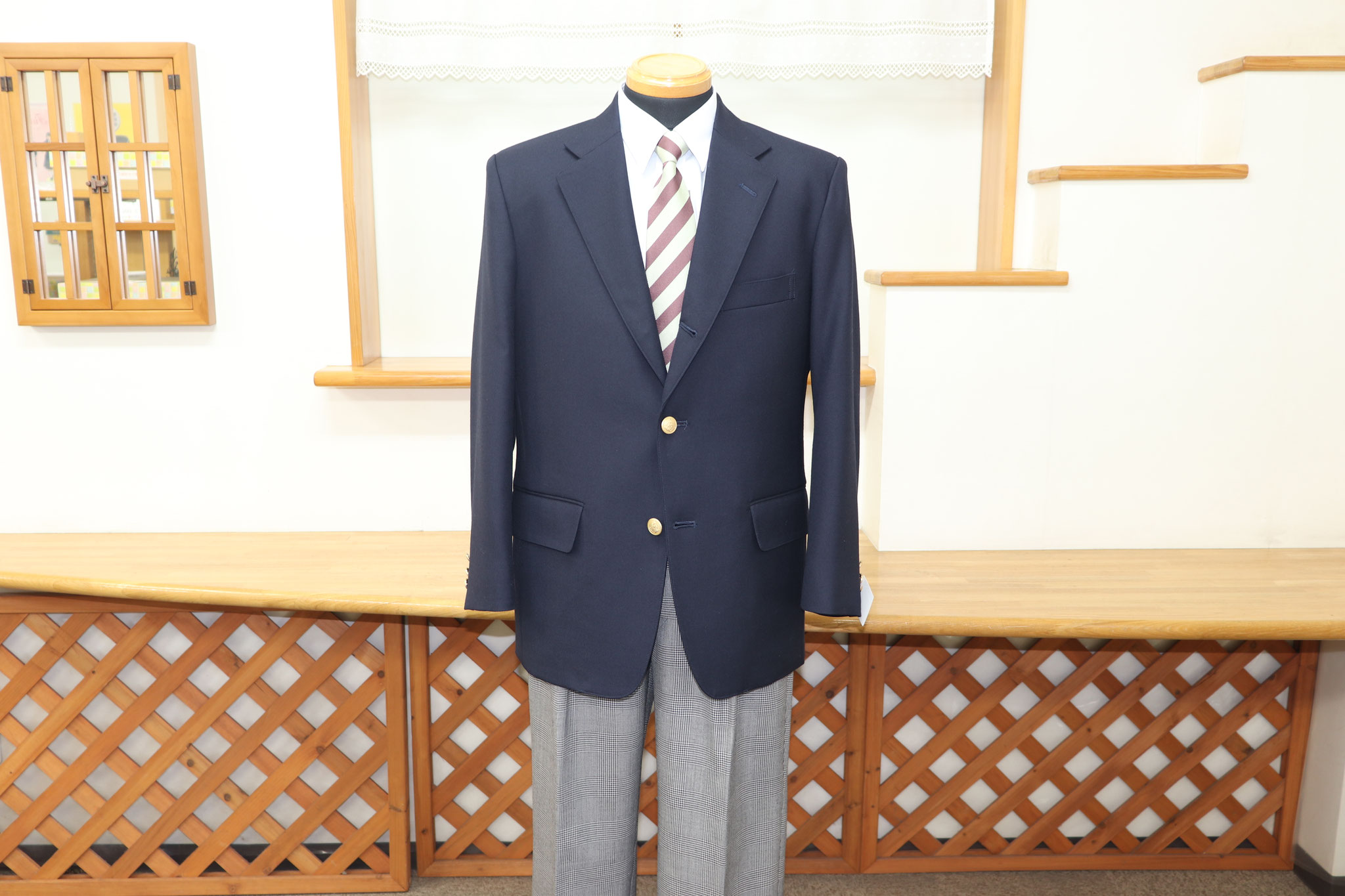網干高校　冬制服