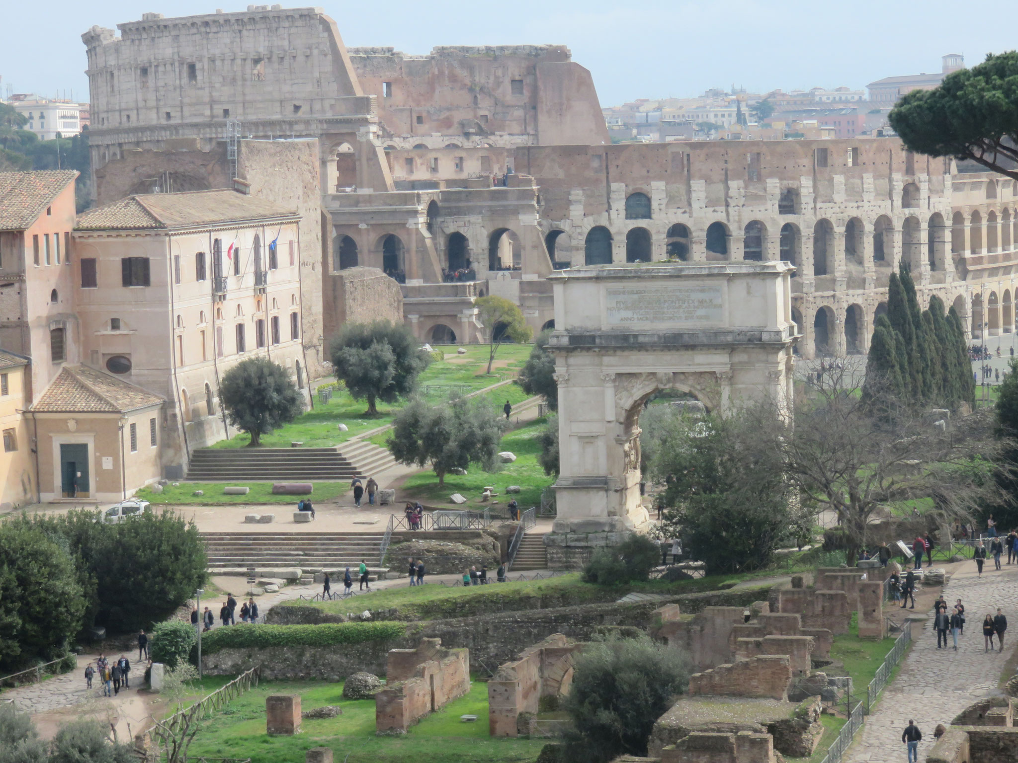 Forum Romanum : vue générale