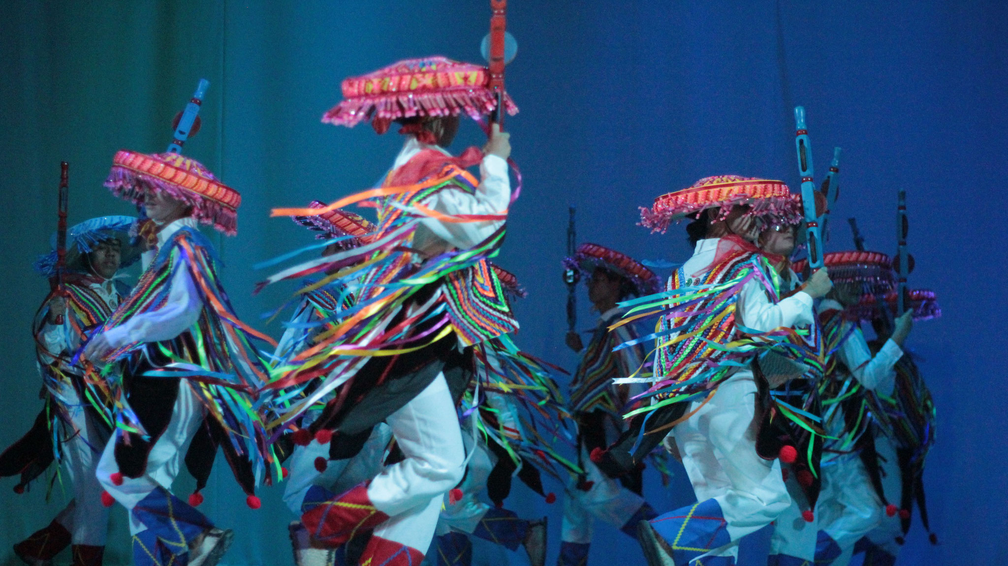 Presentación de danza "La última y nos vamos". Área de danza popular mexicana