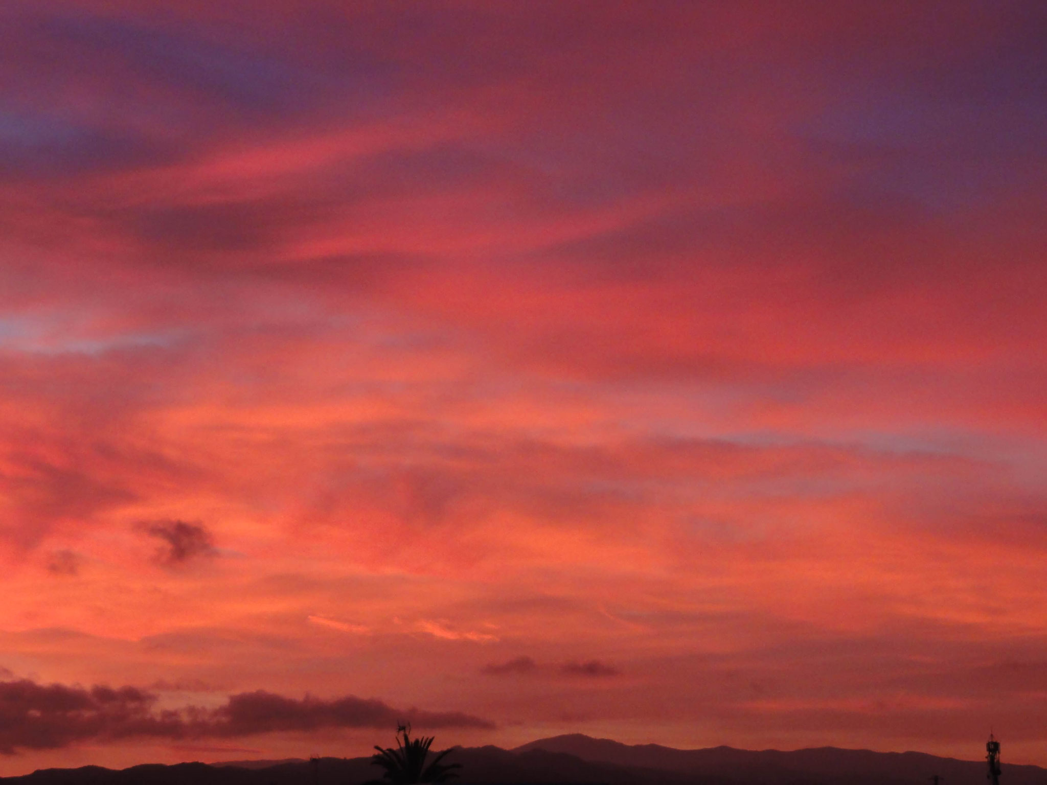 Schöner Sonnenuntergang