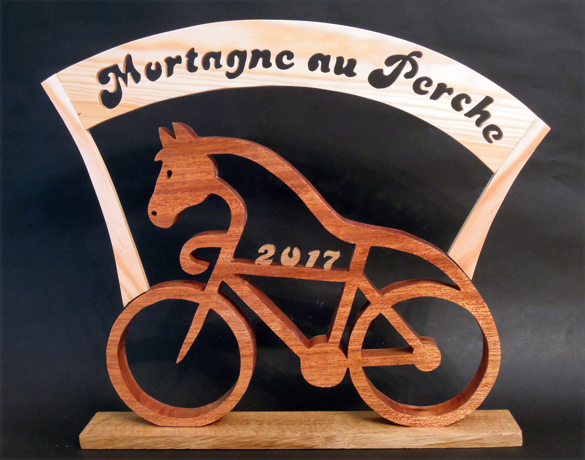 Trophée pour manifestation cyclotouriste