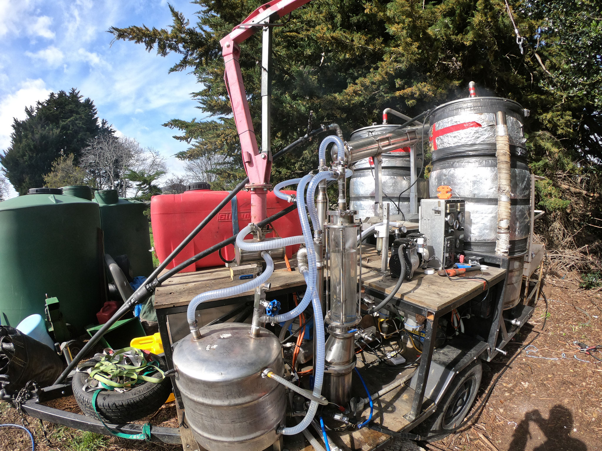 Paul Greaves' handmade still