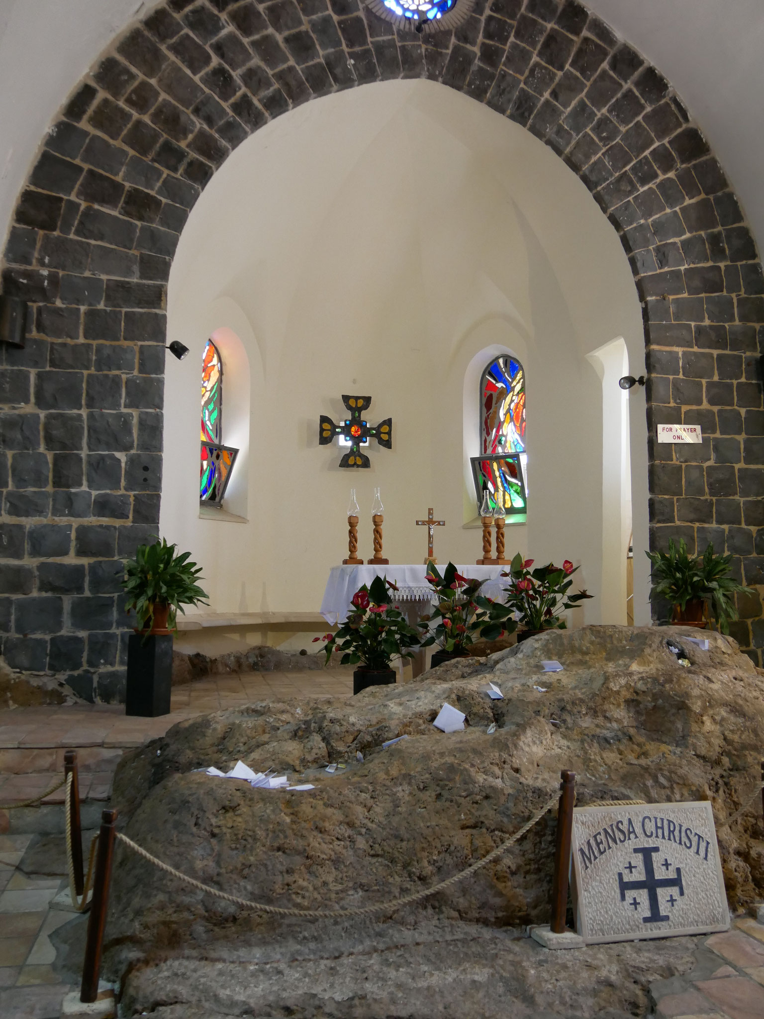 In der Kapelle sangen wir "Das Hohe Lied der Liebe" aus dem Paulus-Musical