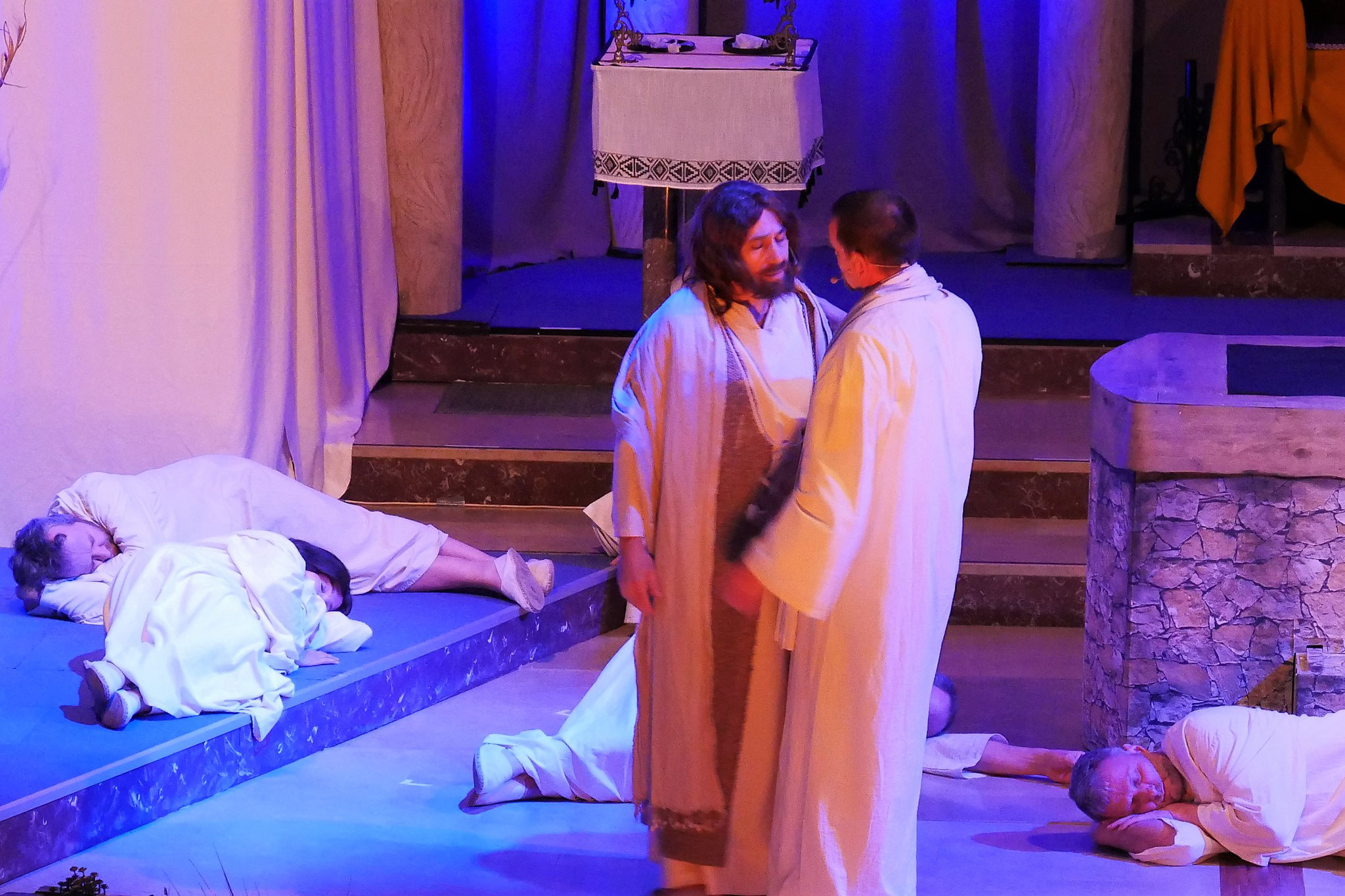 Judas verrät Jesus mit einem Kuss