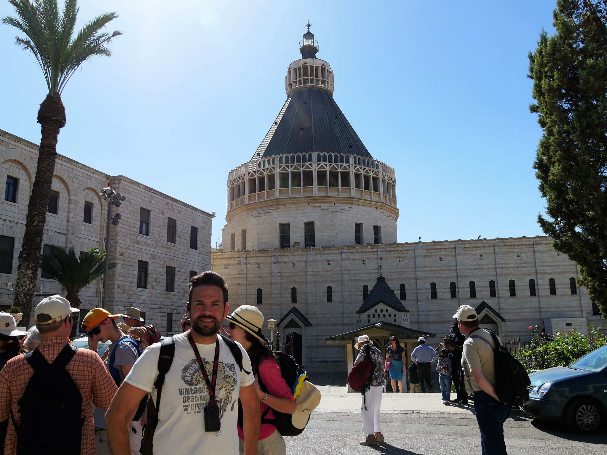 Die Verkündigungsbasilika in Nazareth