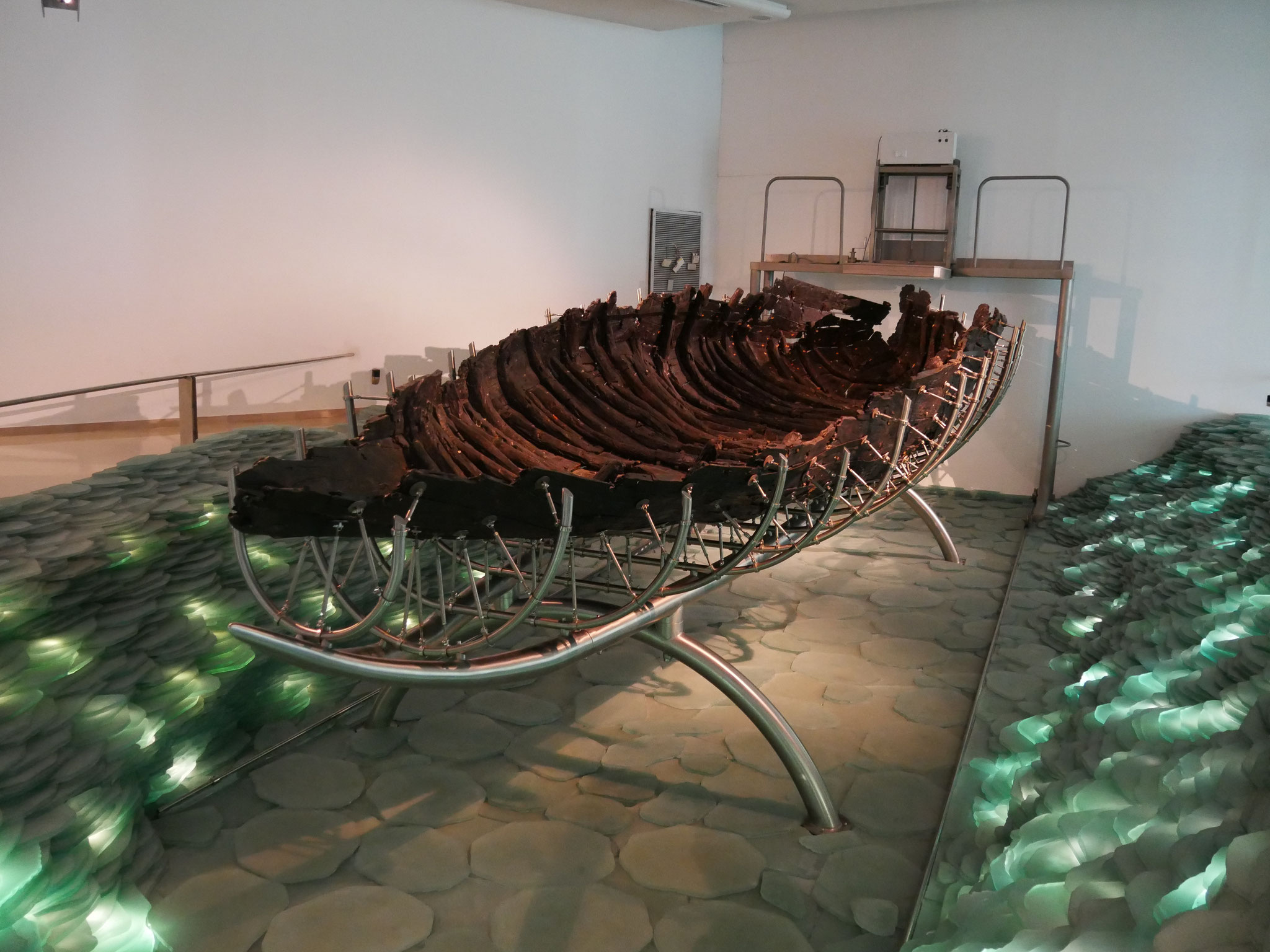 Das Galiläa-Boot - vor einigen Jahren geborgen