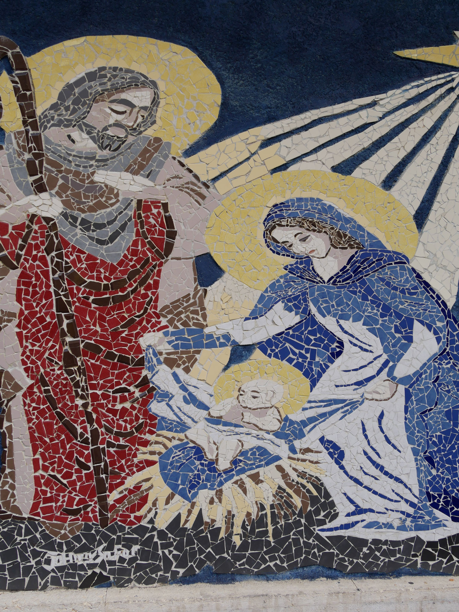 Ein Mosaik am Wegesrand
